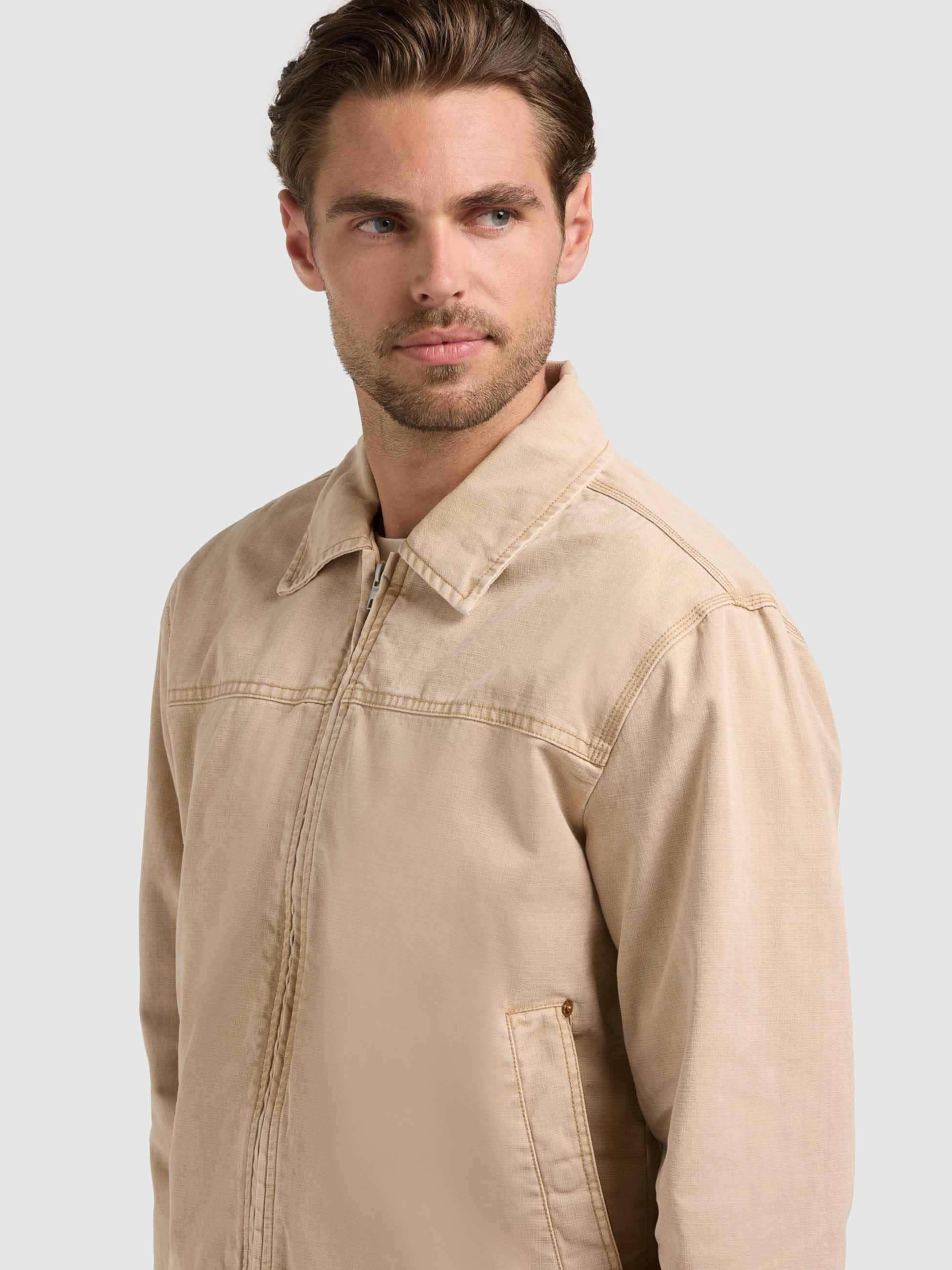 Hemdjacke für den Übergang "Brave" Sugar Cane Beige