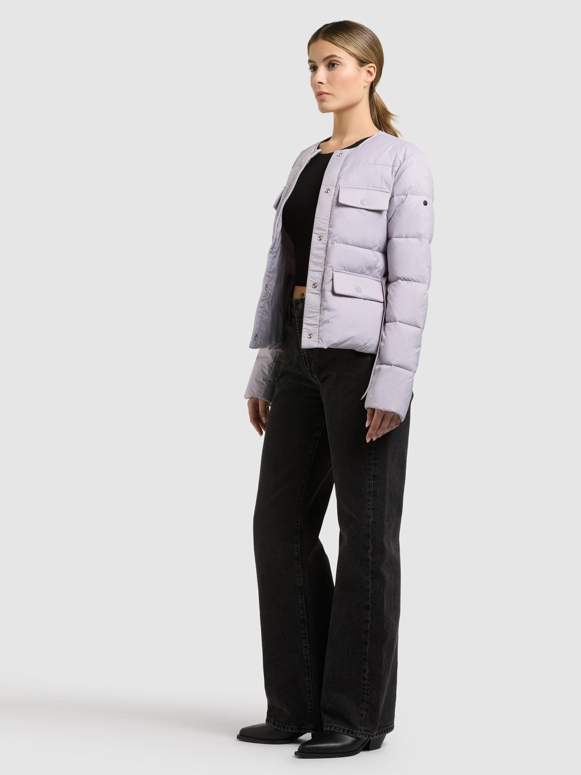 Steppjacke mit Taillengürtel "Cinnia" Summer Lilac