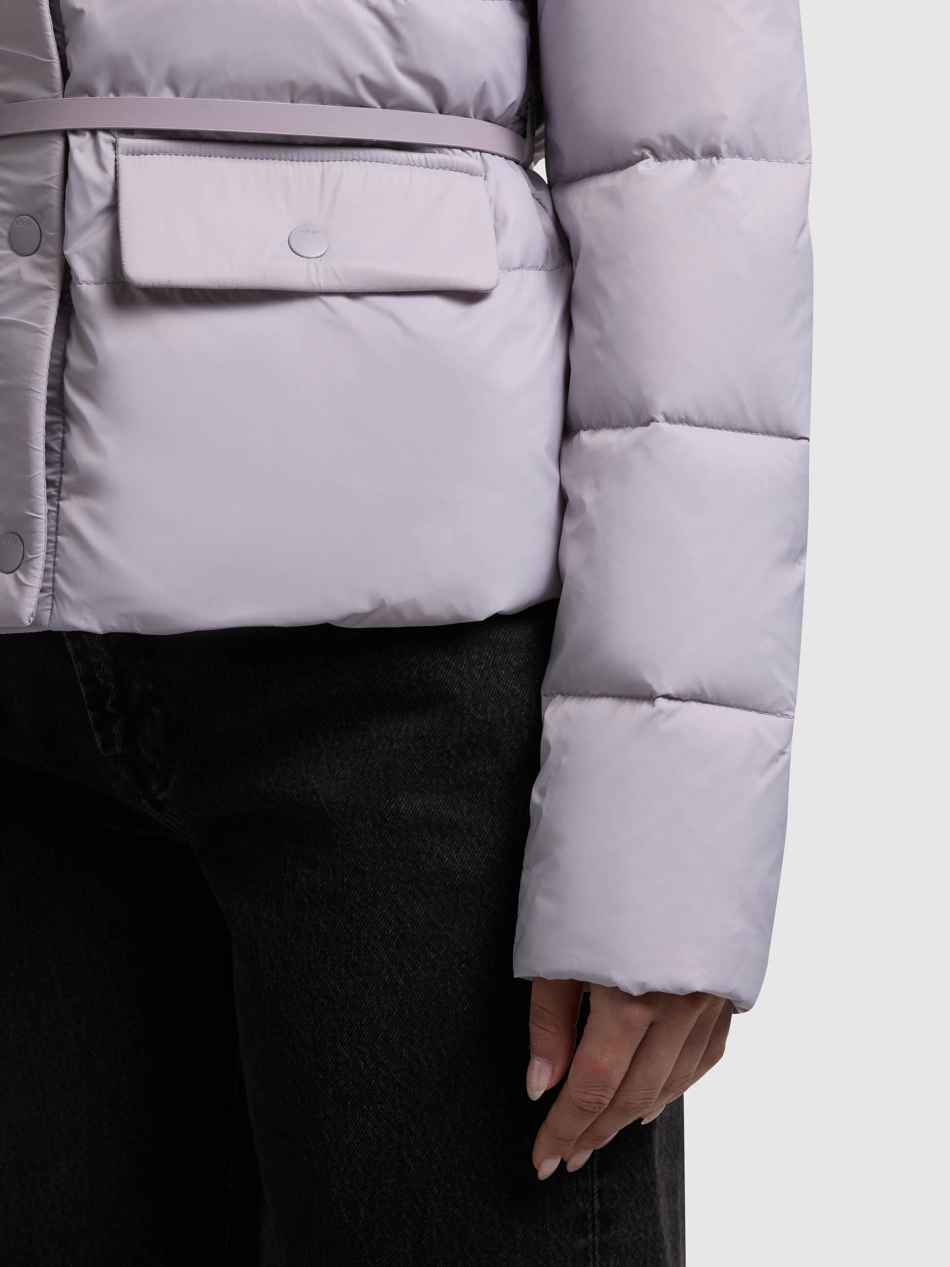 Steppjacke mit Taillengürtel "Cinnia" Summer Lilac