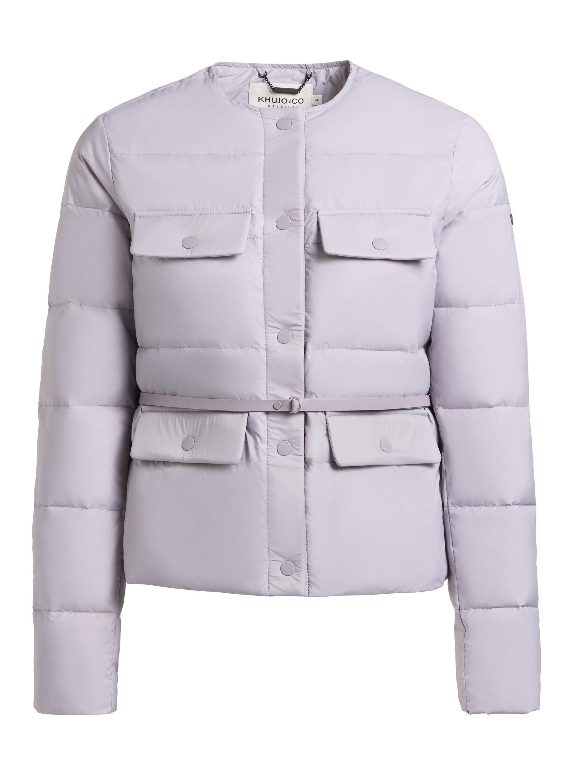 Steppjacke mit Taillengürtel "Cinnia" Summer Lilac