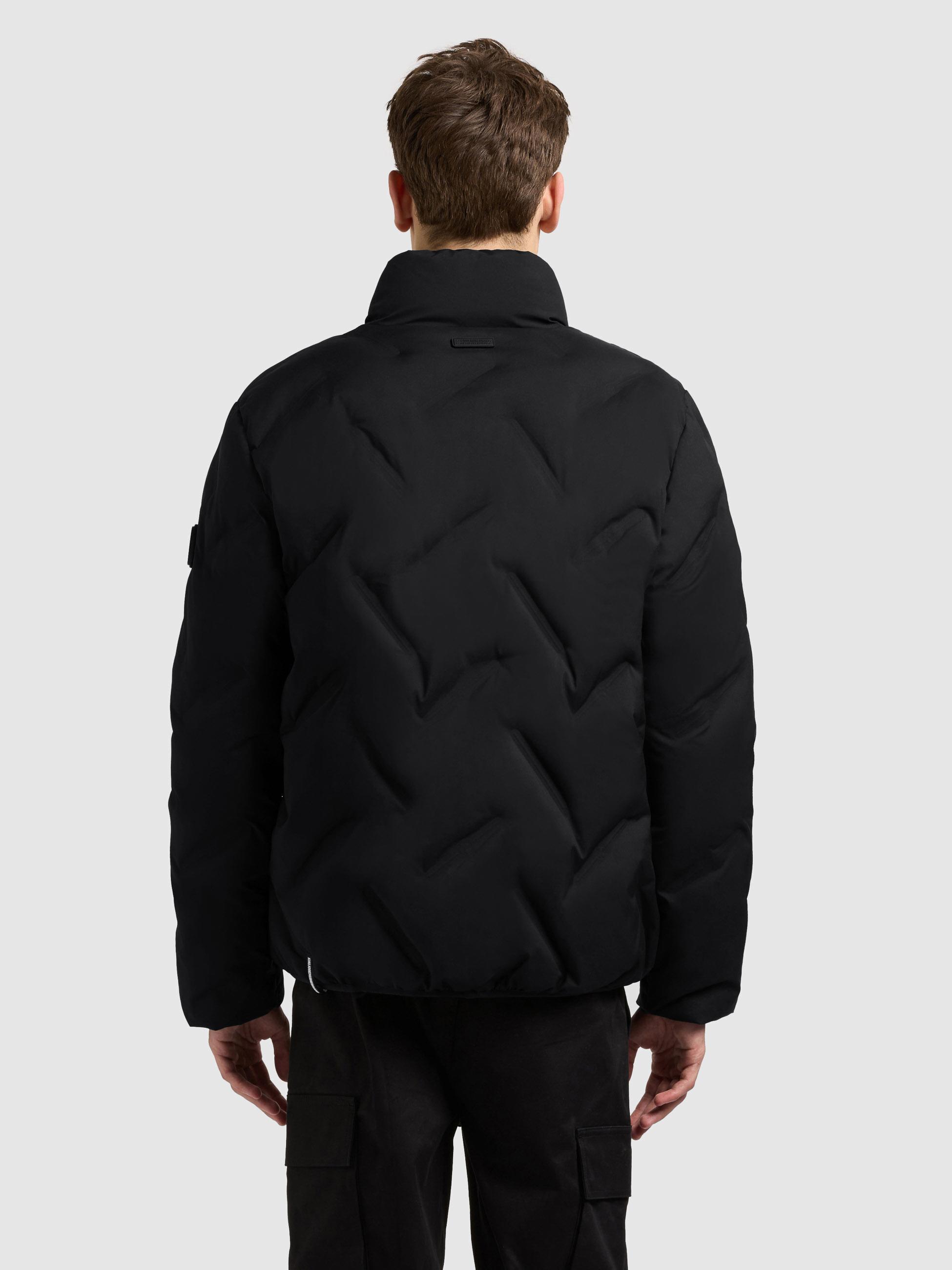 Winterjacke mit auffälliger Steppung "Clover" Black