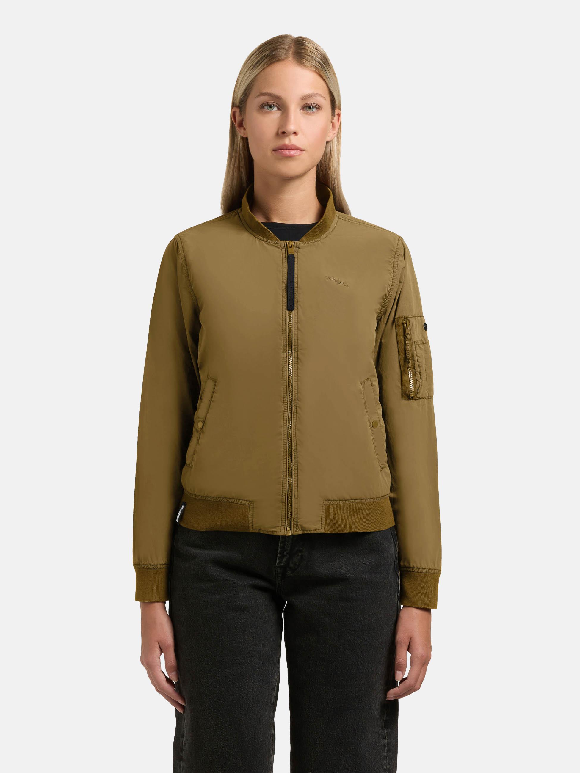 Bomberjacke "Denz" Canary Green