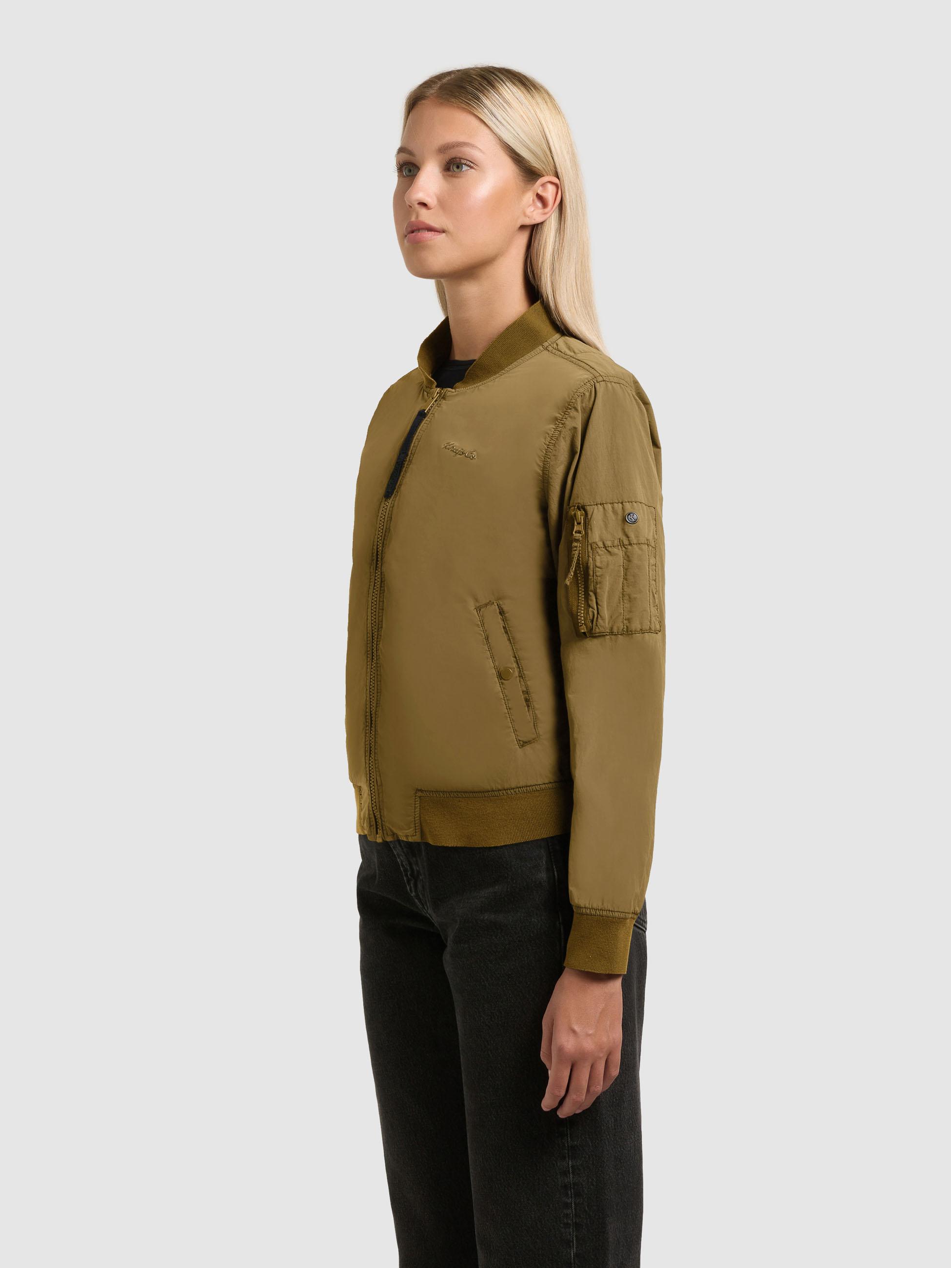 Bomberjacke "Denz" Canary Green