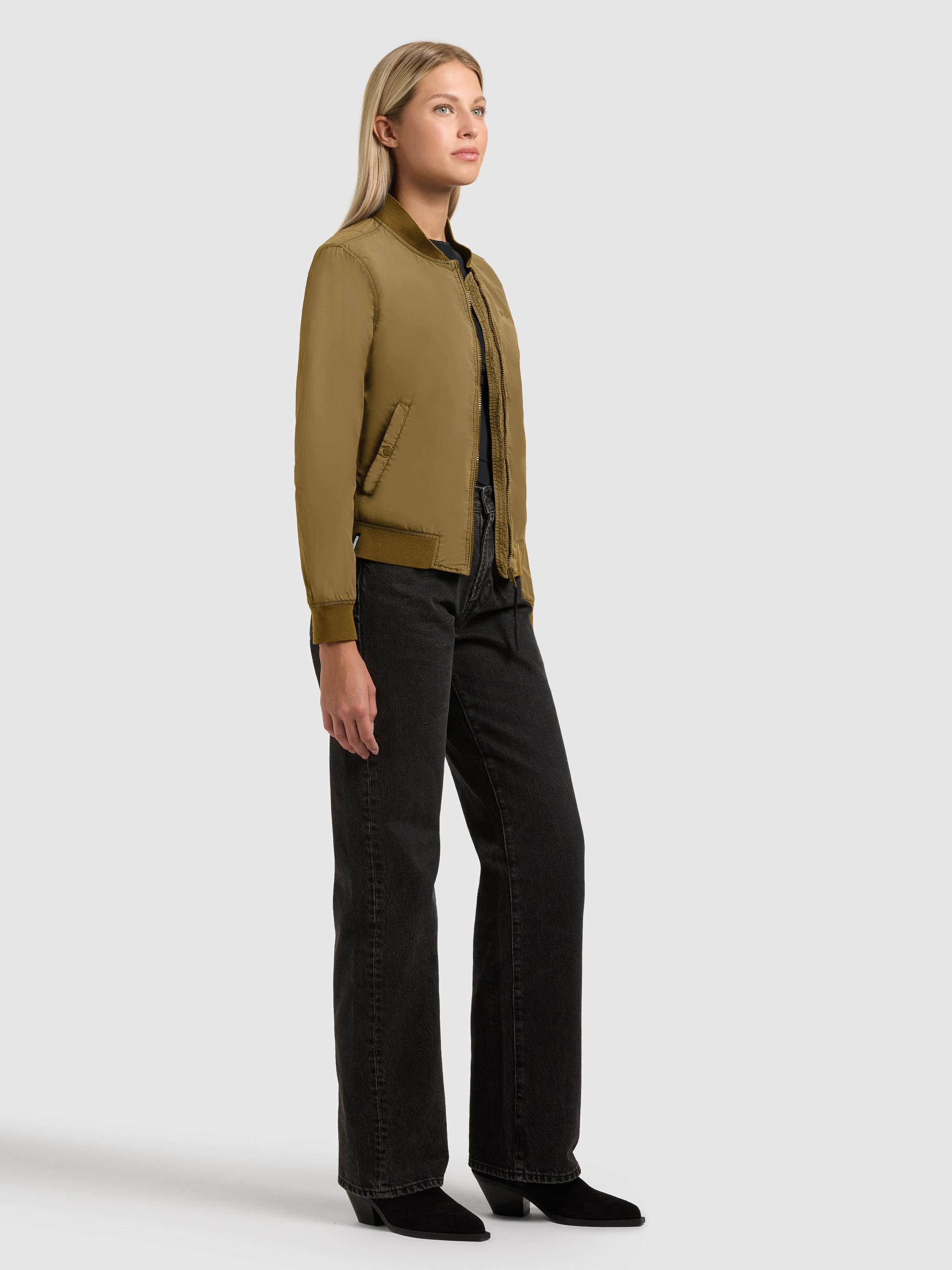 Bomberjacke "Denz" Canary Green