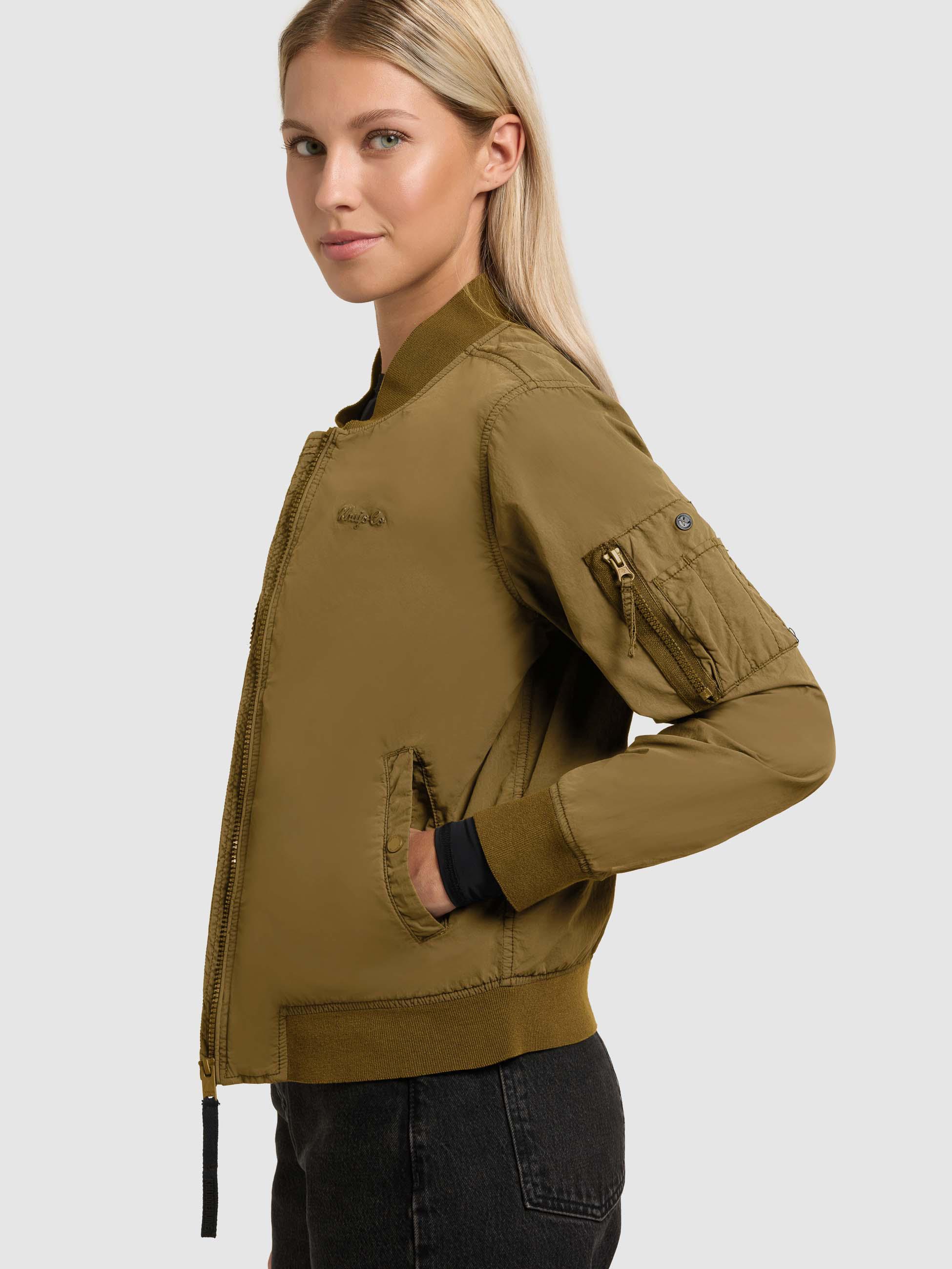 Bomberjacke "Denz" Canary Green