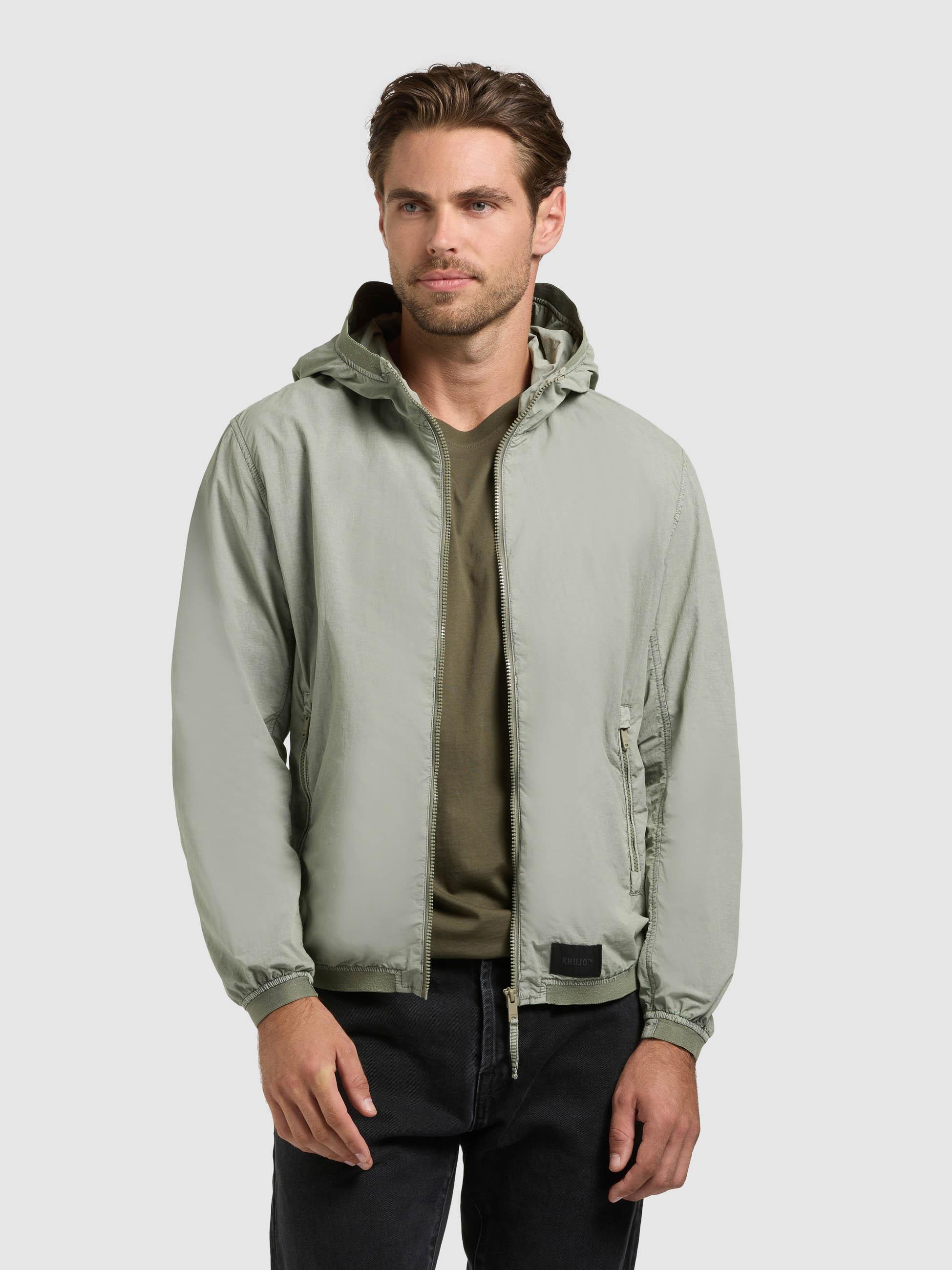 Leichte Übergangsjacke "Derf" Cloud Green