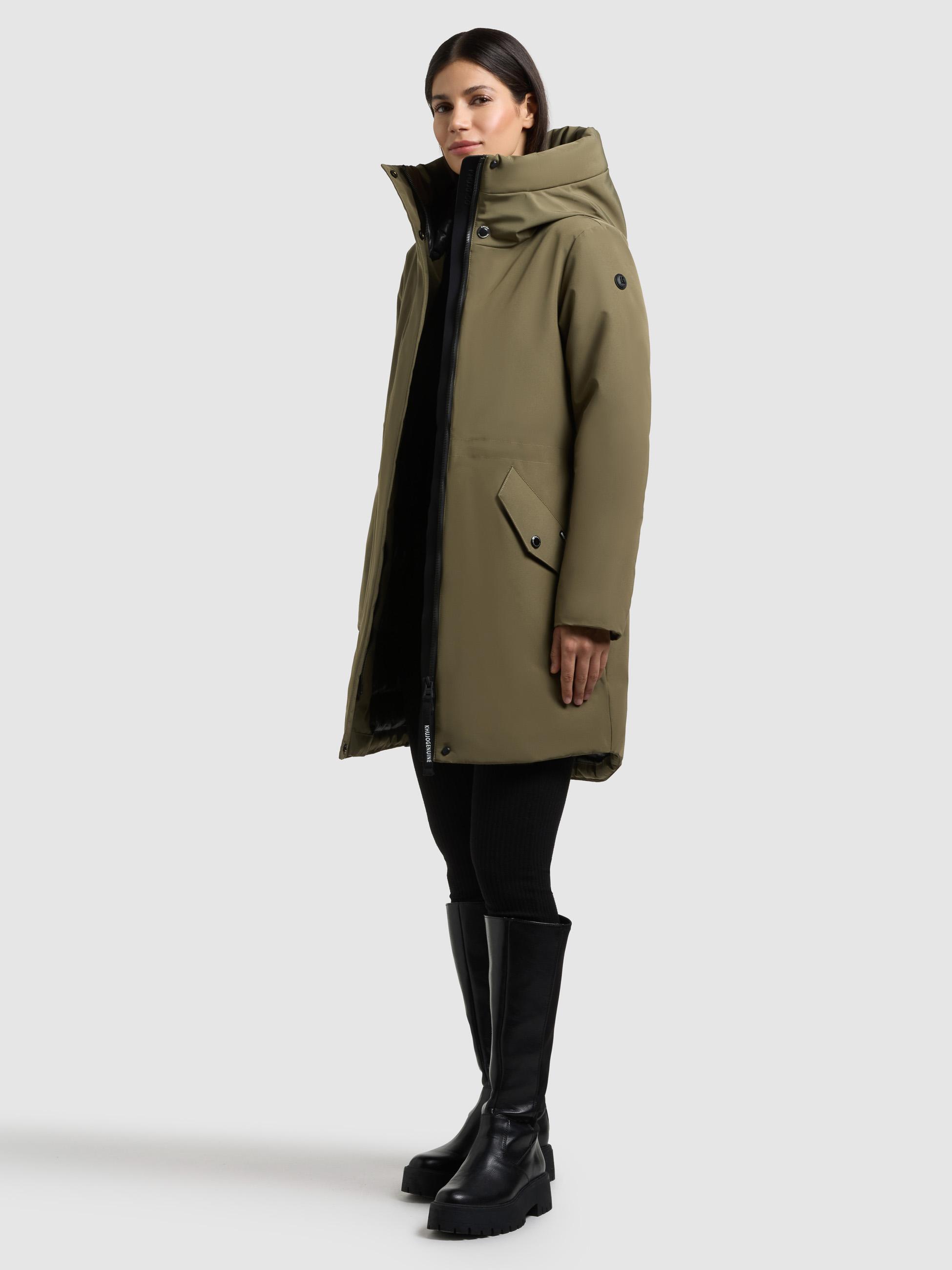 Wintermantel "Diance" Scrub Green