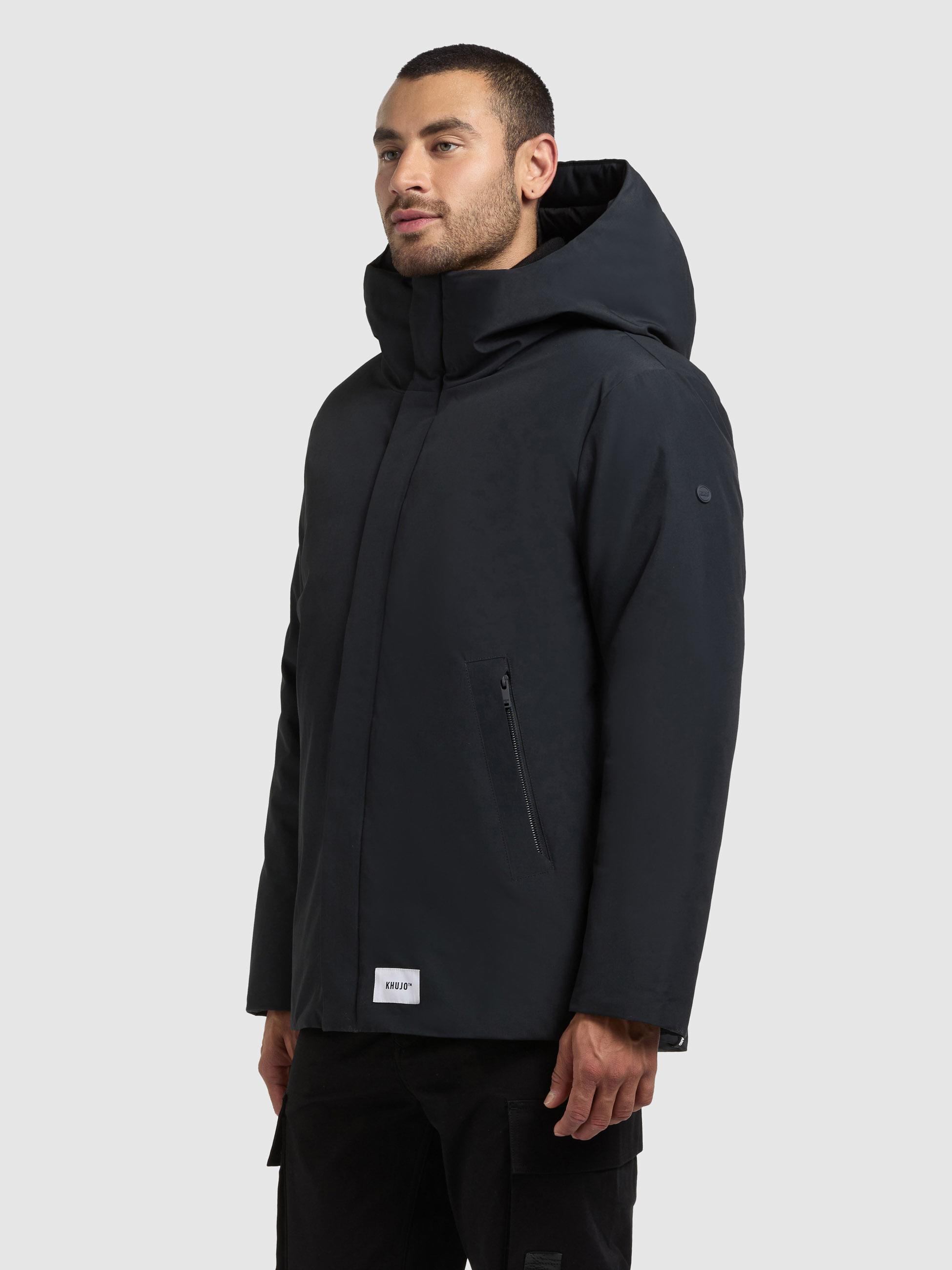 Winterjacke mit Kapuze "Etian" Port Blue