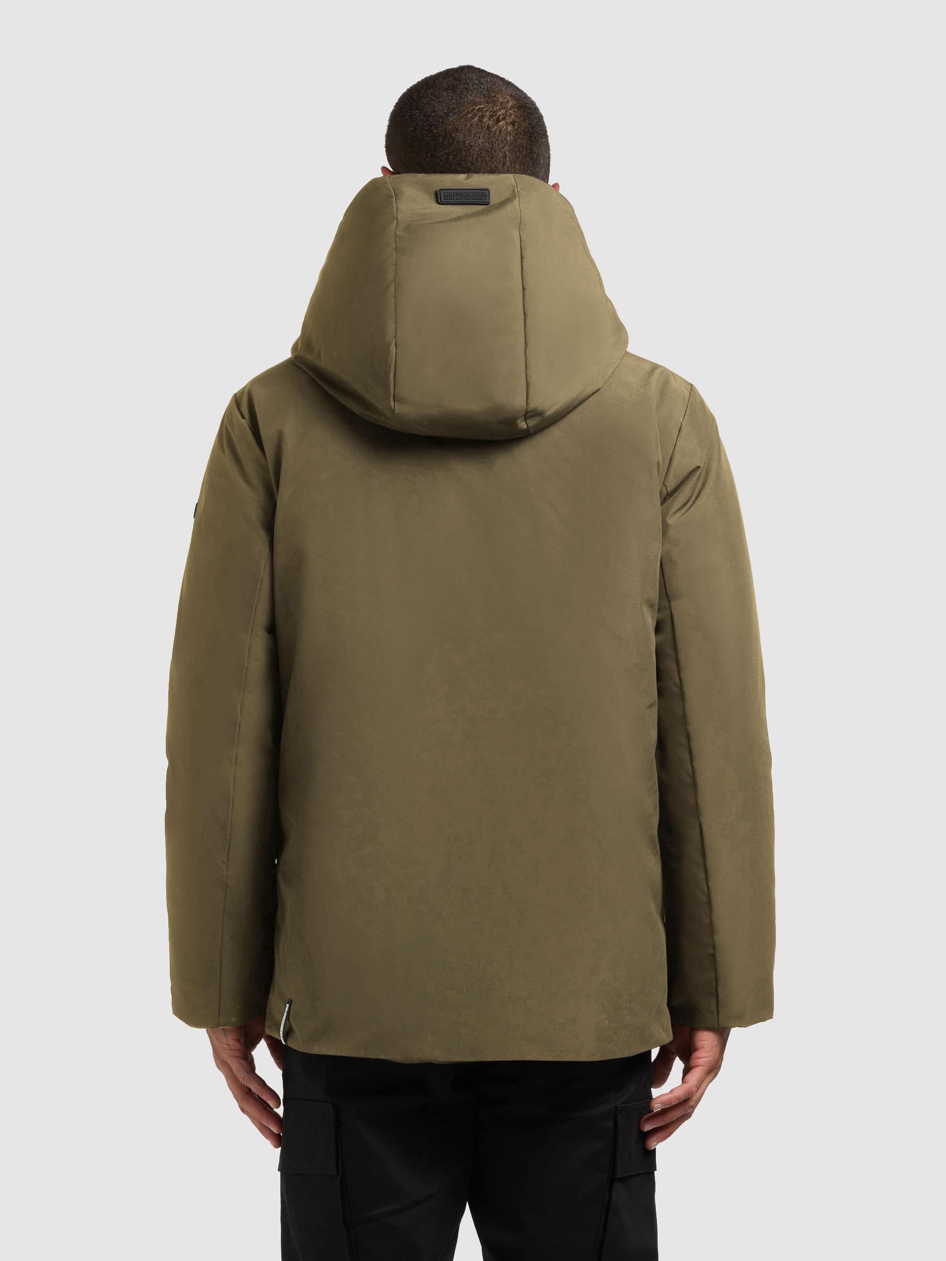 Winterjacke mit Kapuze "Etian" Scrub Green