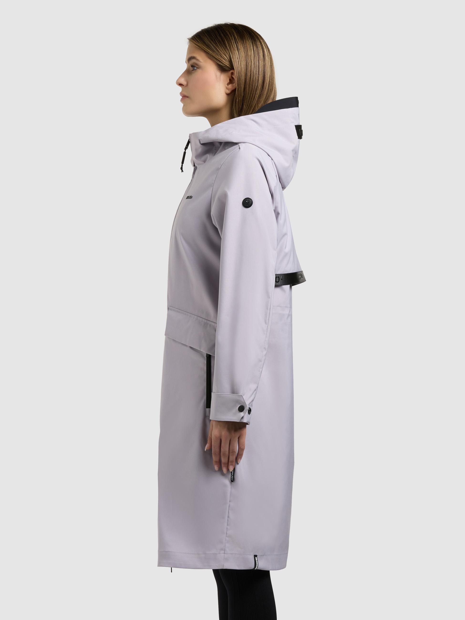 Übergangsmantel aus matt schimmerndem Obermaterial "Femke2" Summer Lilac