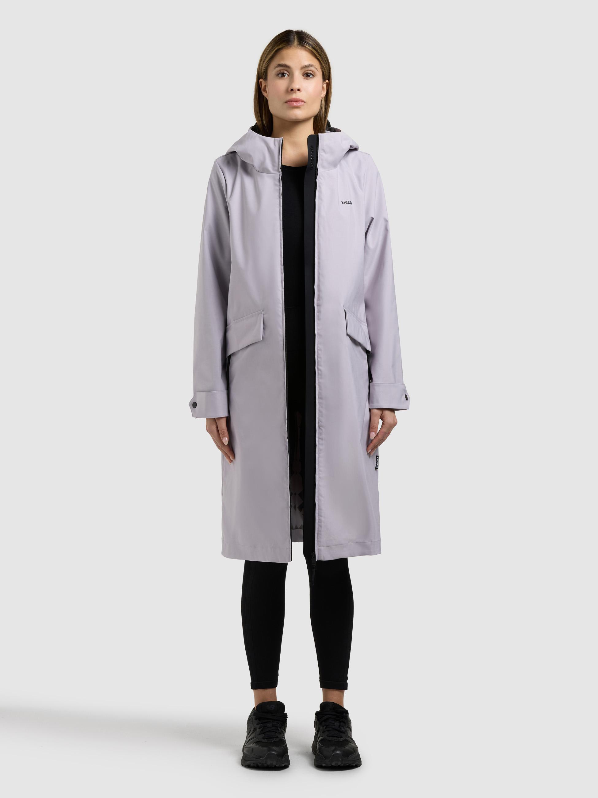 Übergangsmantel aus matt schimmerndem Obermaterial "Femke2" Summer Lilac