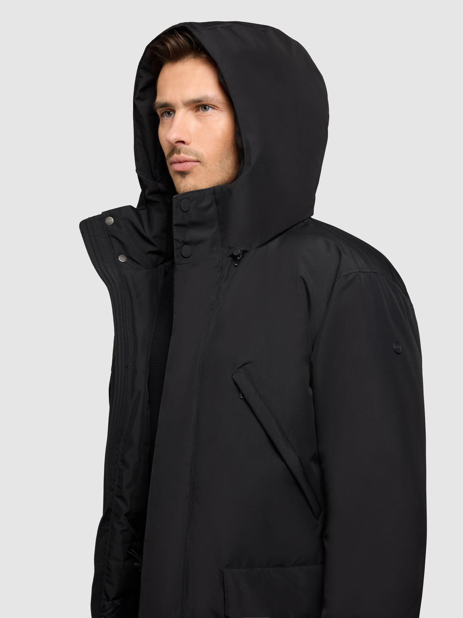 Wintermantel mit Kapuze "Figaro" Black