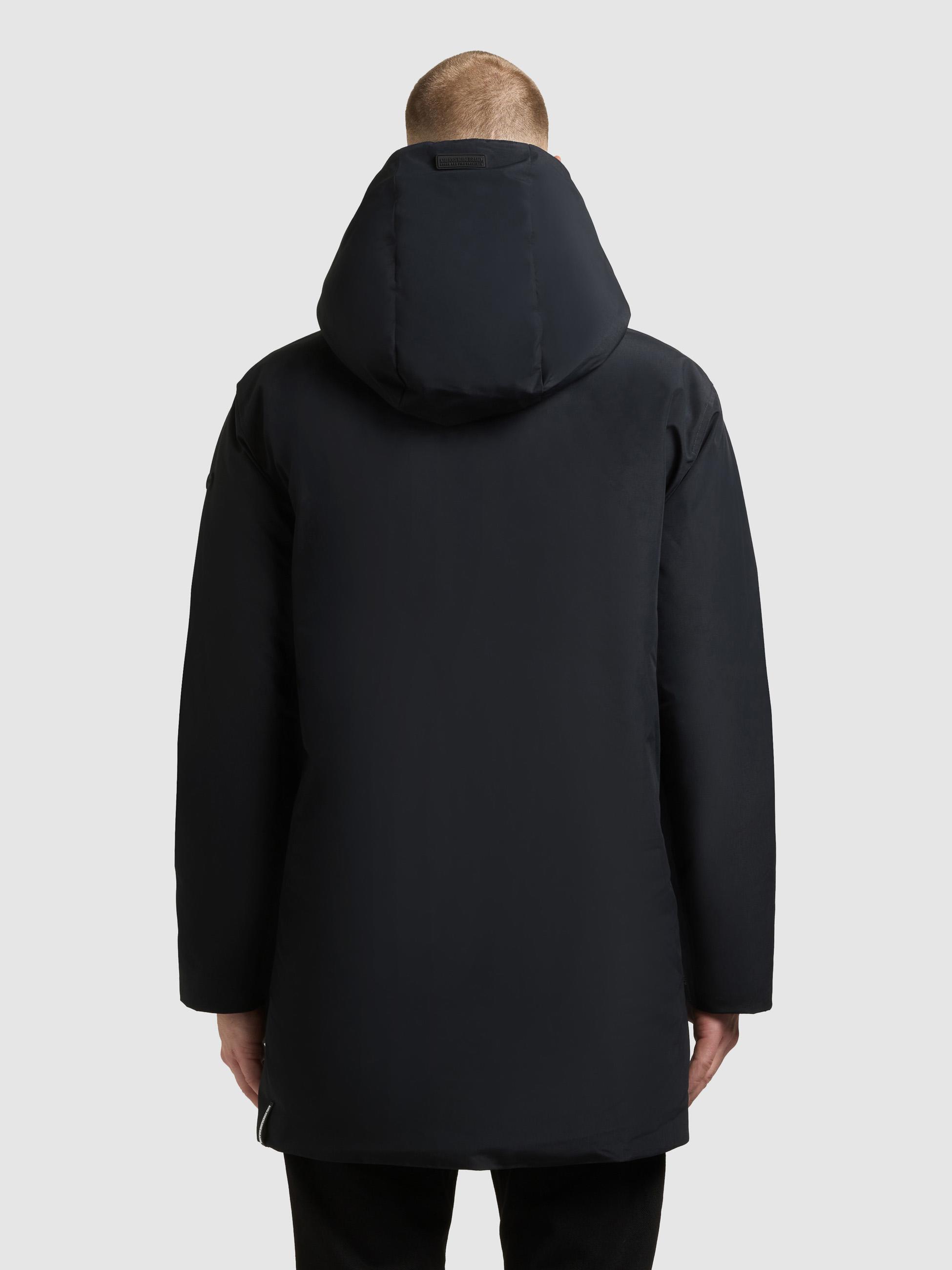 Wintermantel mit Kapuze "Figaro" Port Blue