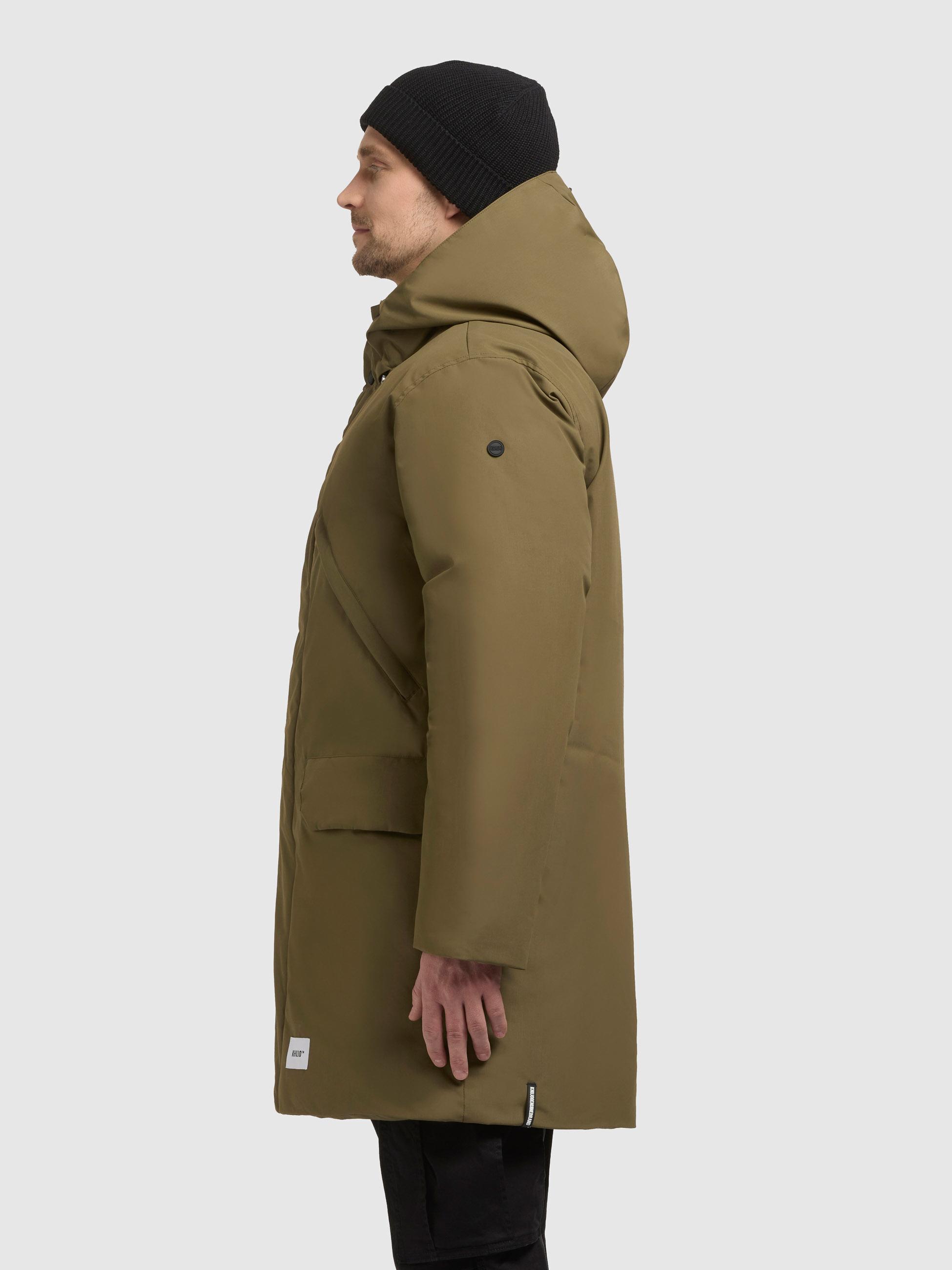 Wintermantel mit Kapuze "Figaro" Scrub Green