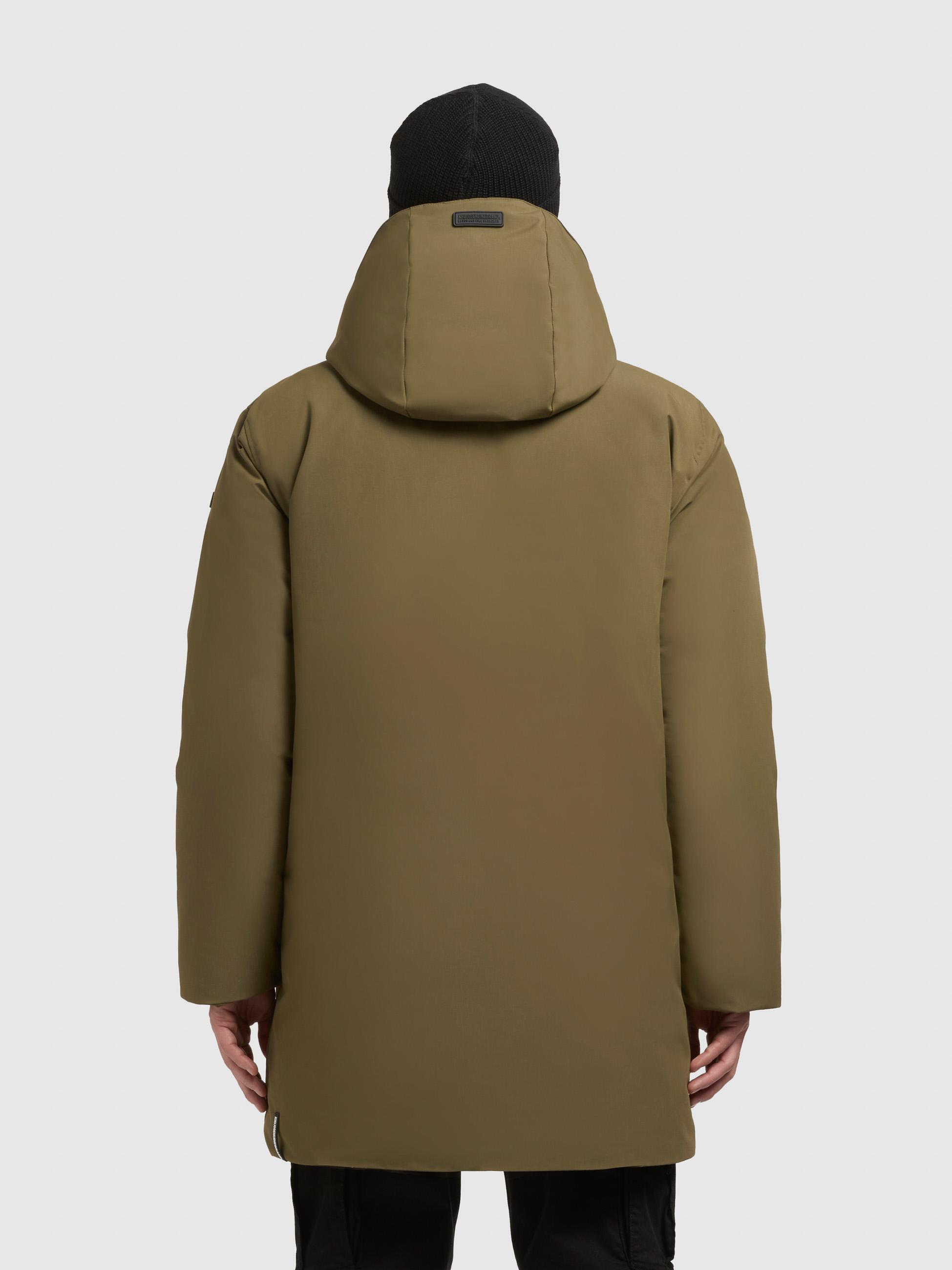 Wintermantel mit Kapuze "Figaro" Scrub Green