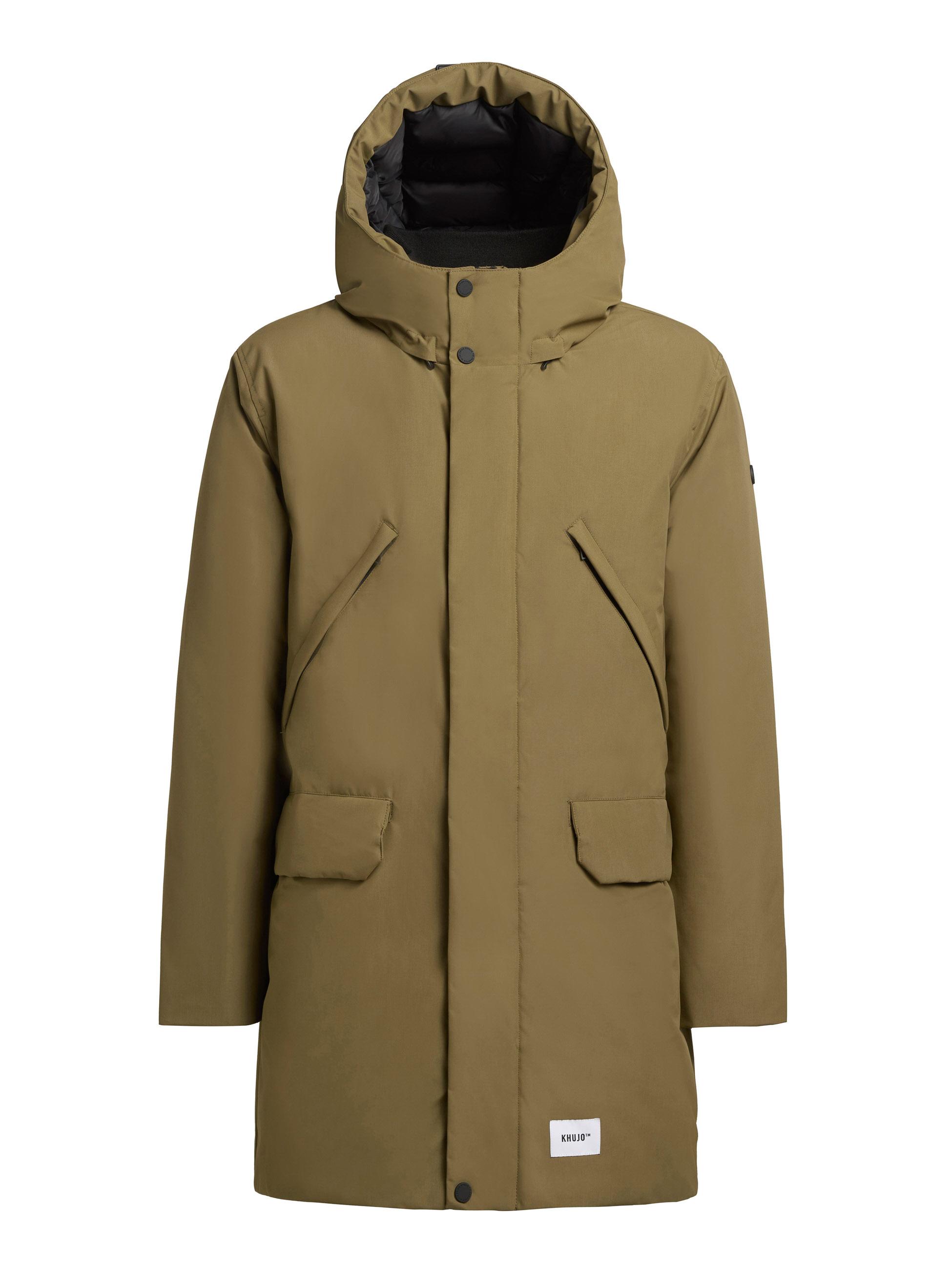 Wintermantel mit Kapuze "Figaro" Scrub Green