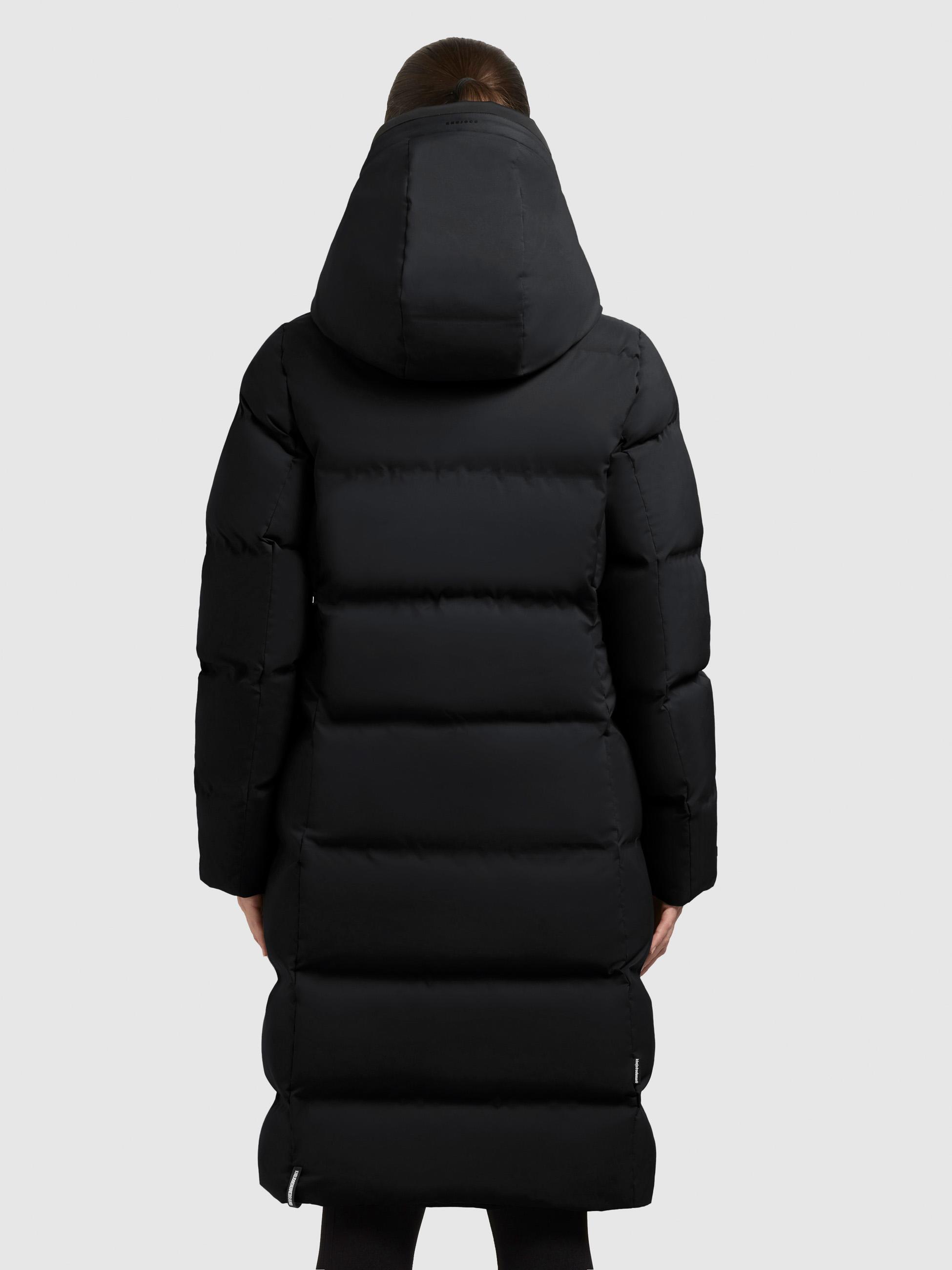 Wintermantel mit Kapuze "Finnie3" Black