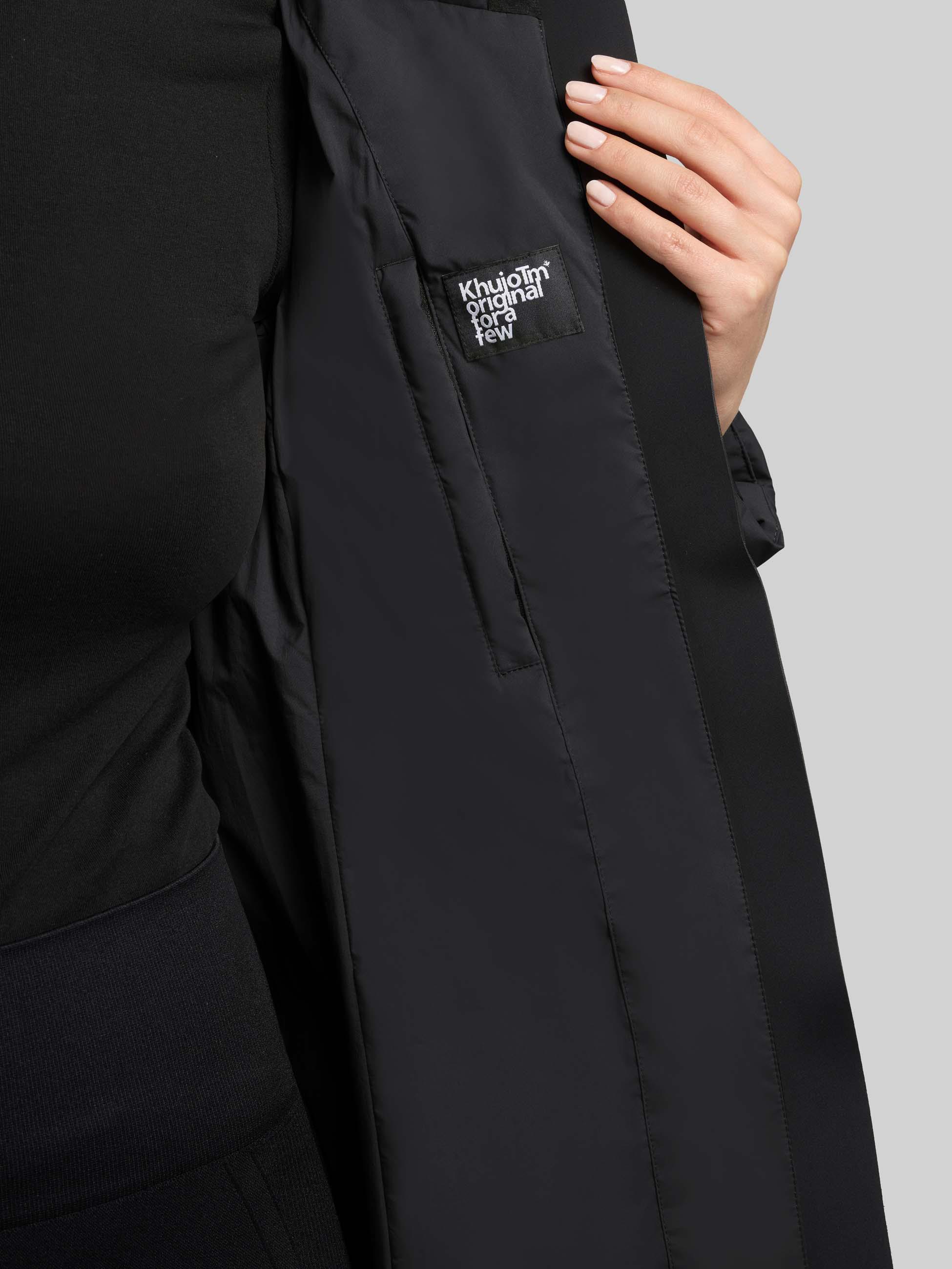 Wintermantel mit Kapuze "Finnie3" Black