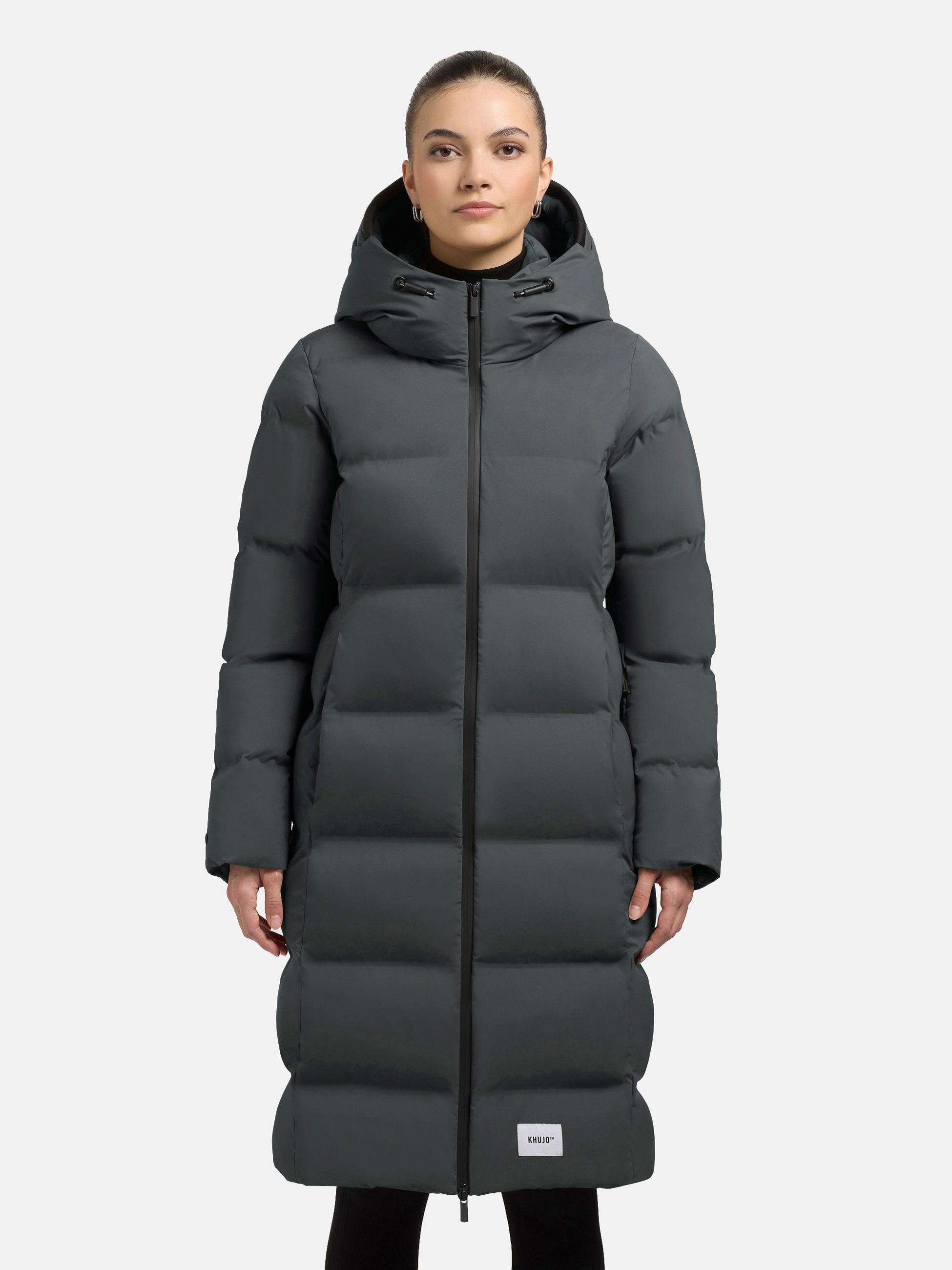 Wintermantel mit Kapuze "Finnie3" Foam Green