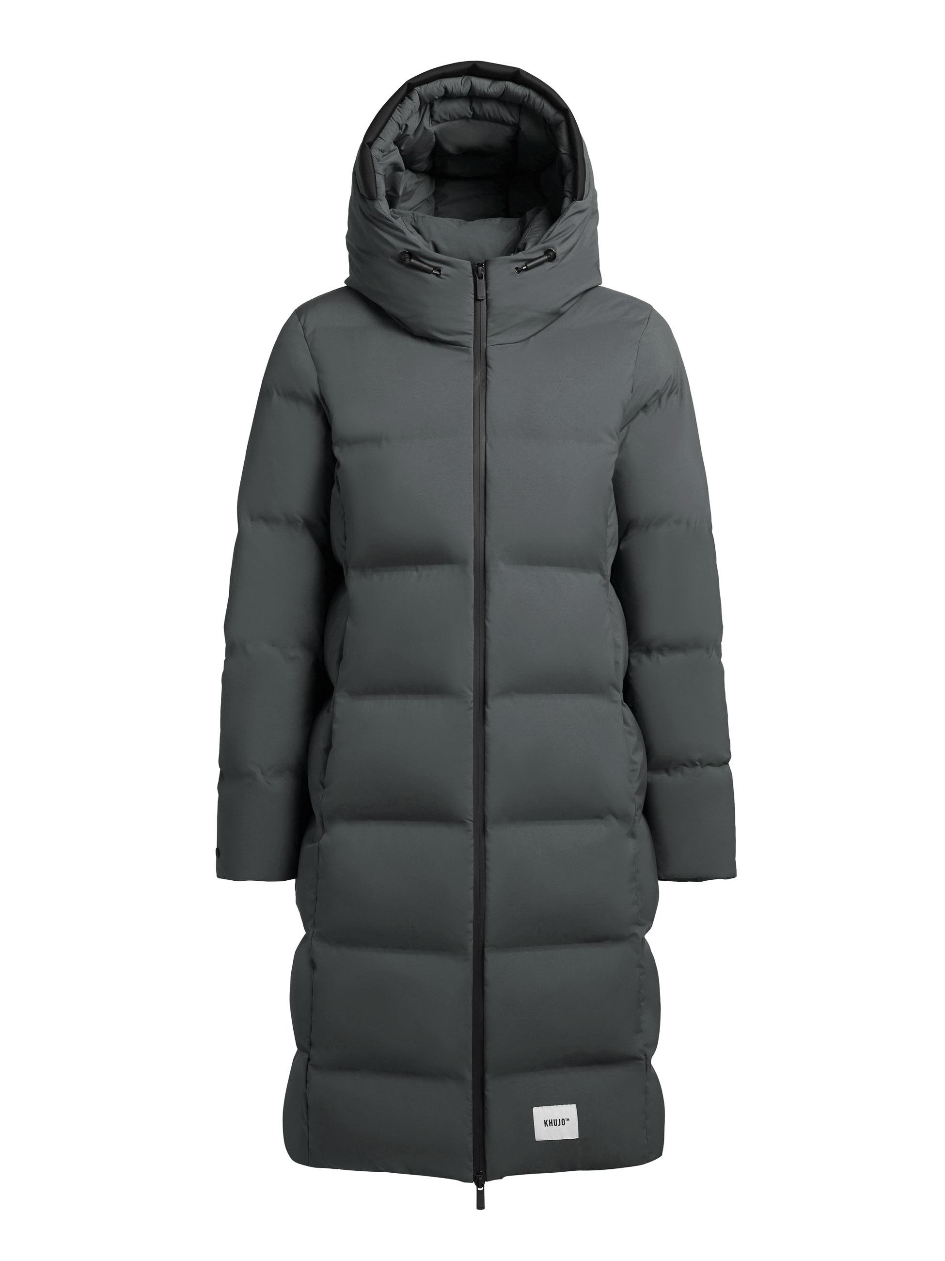 Wintermantel mit Kapuze "Finnie3" Foam Green