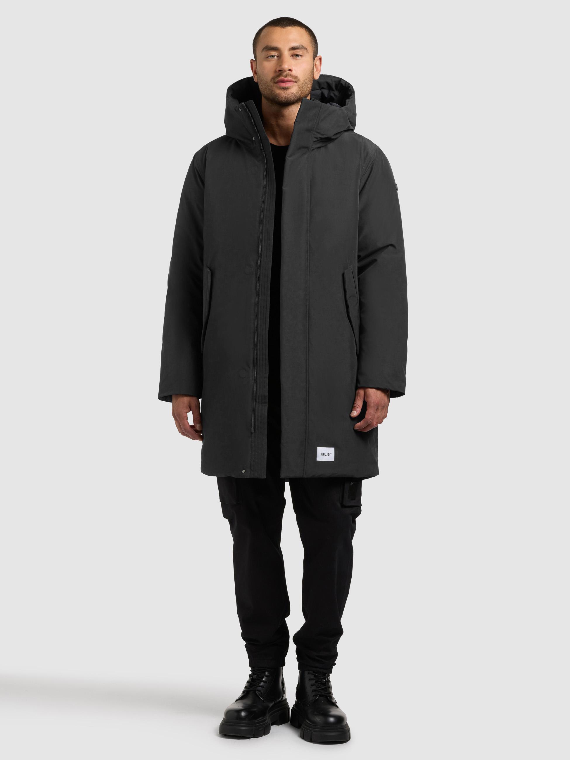 Wintermantel mit magnetischem Verschluss "Fogg" Obrage Grey