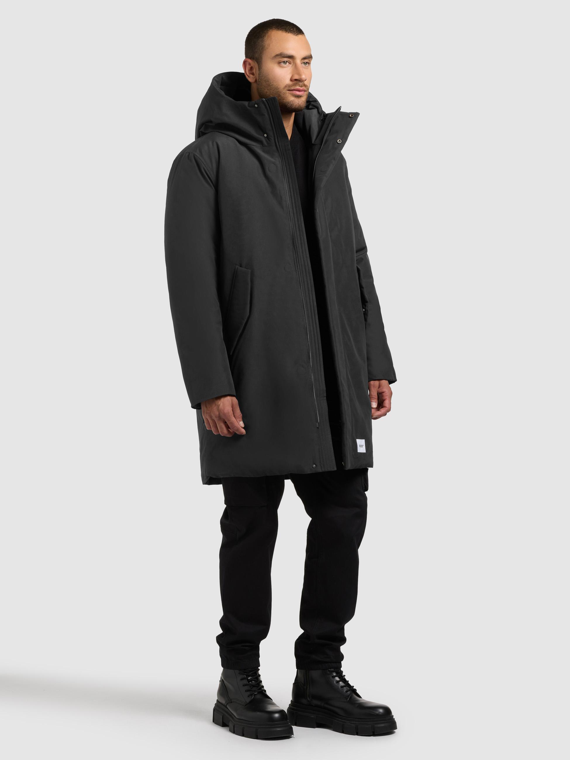 Wintermantel mit magnetischem Verschluss "Fogg" Obrage Grey