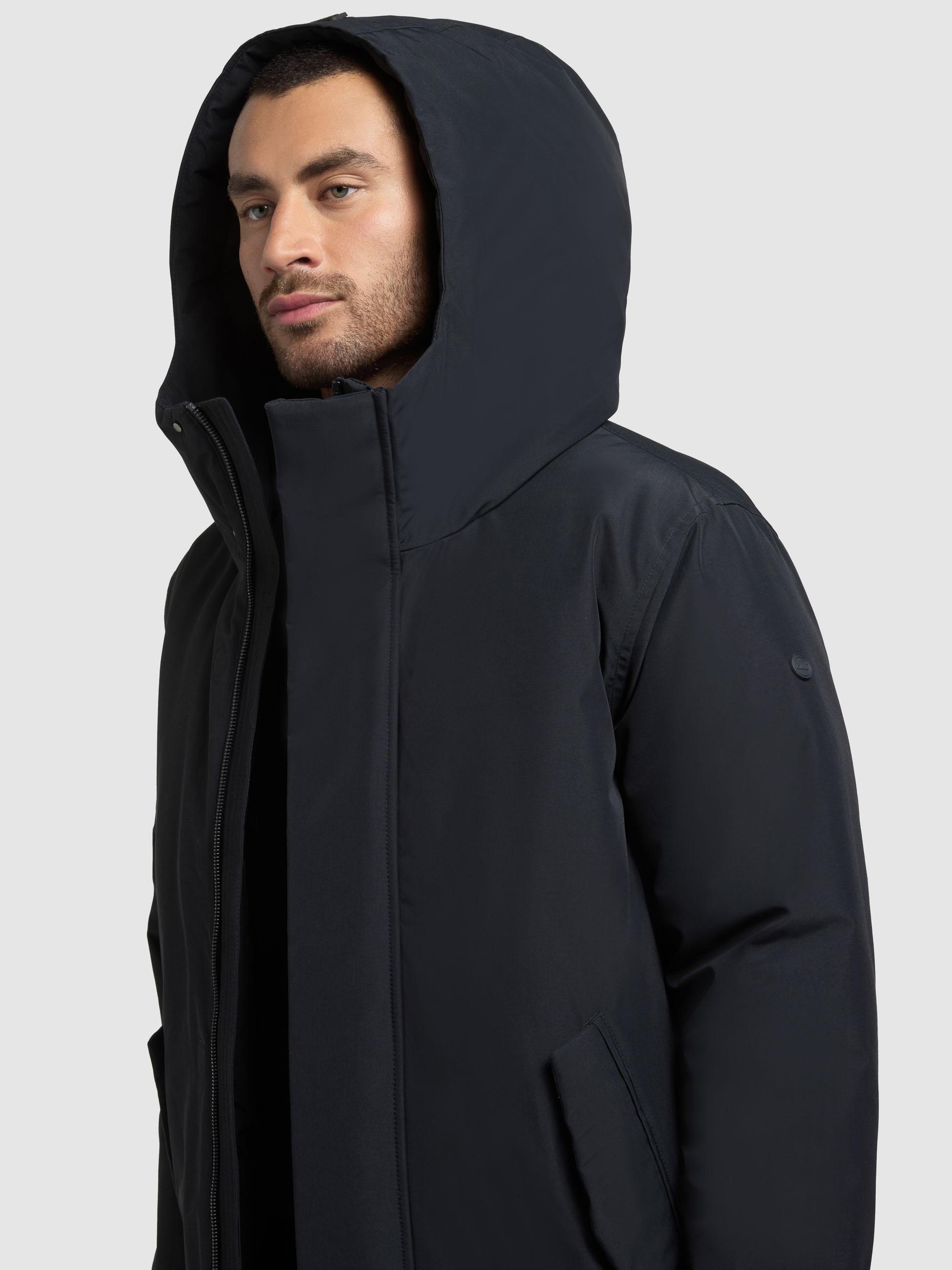 Wintermantel mit magnetischem Verschluss "Fogg" Port Blue
