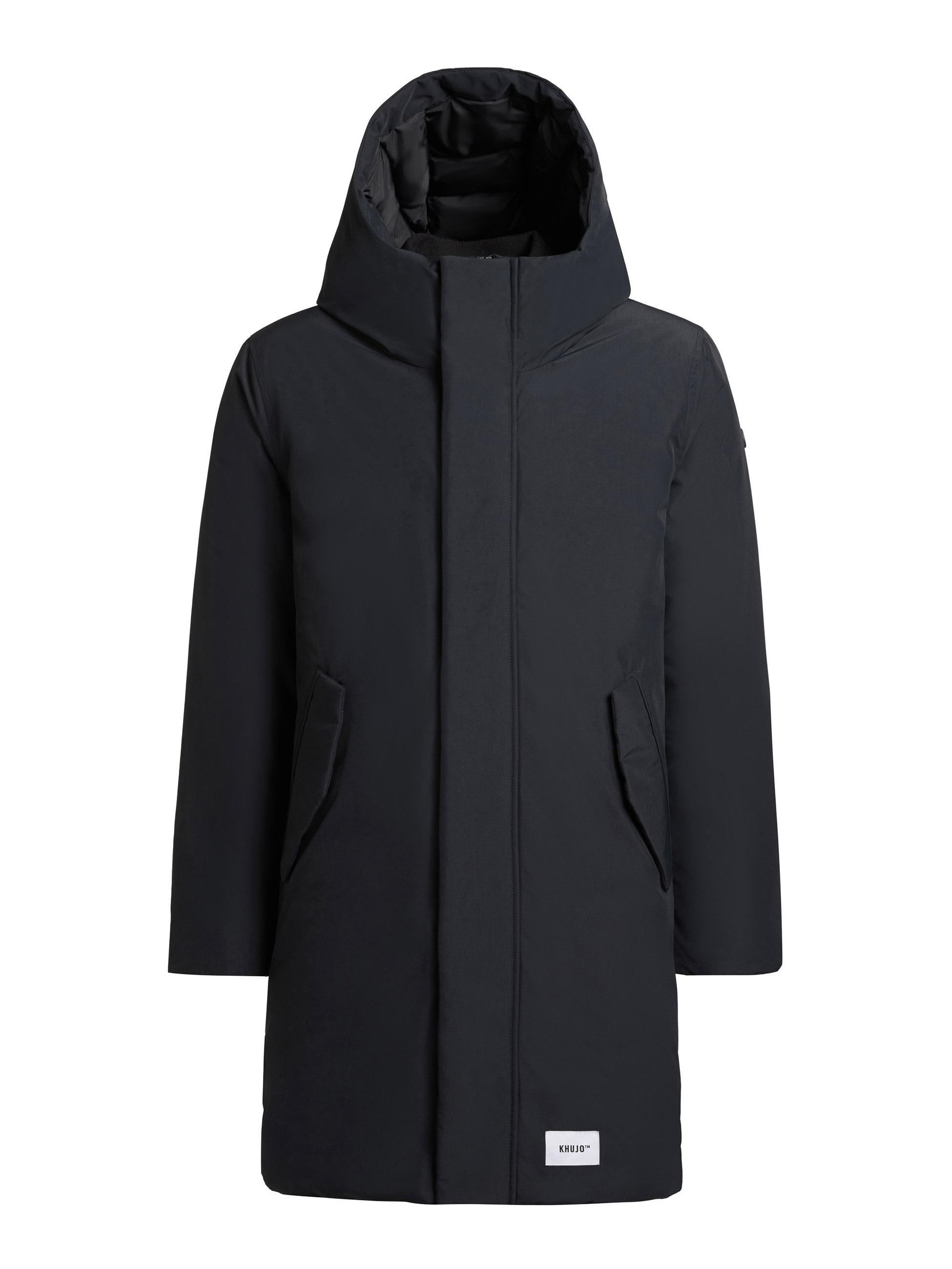 Wintermantel mit magnetischem Verschluss "Fogg" Port Blue