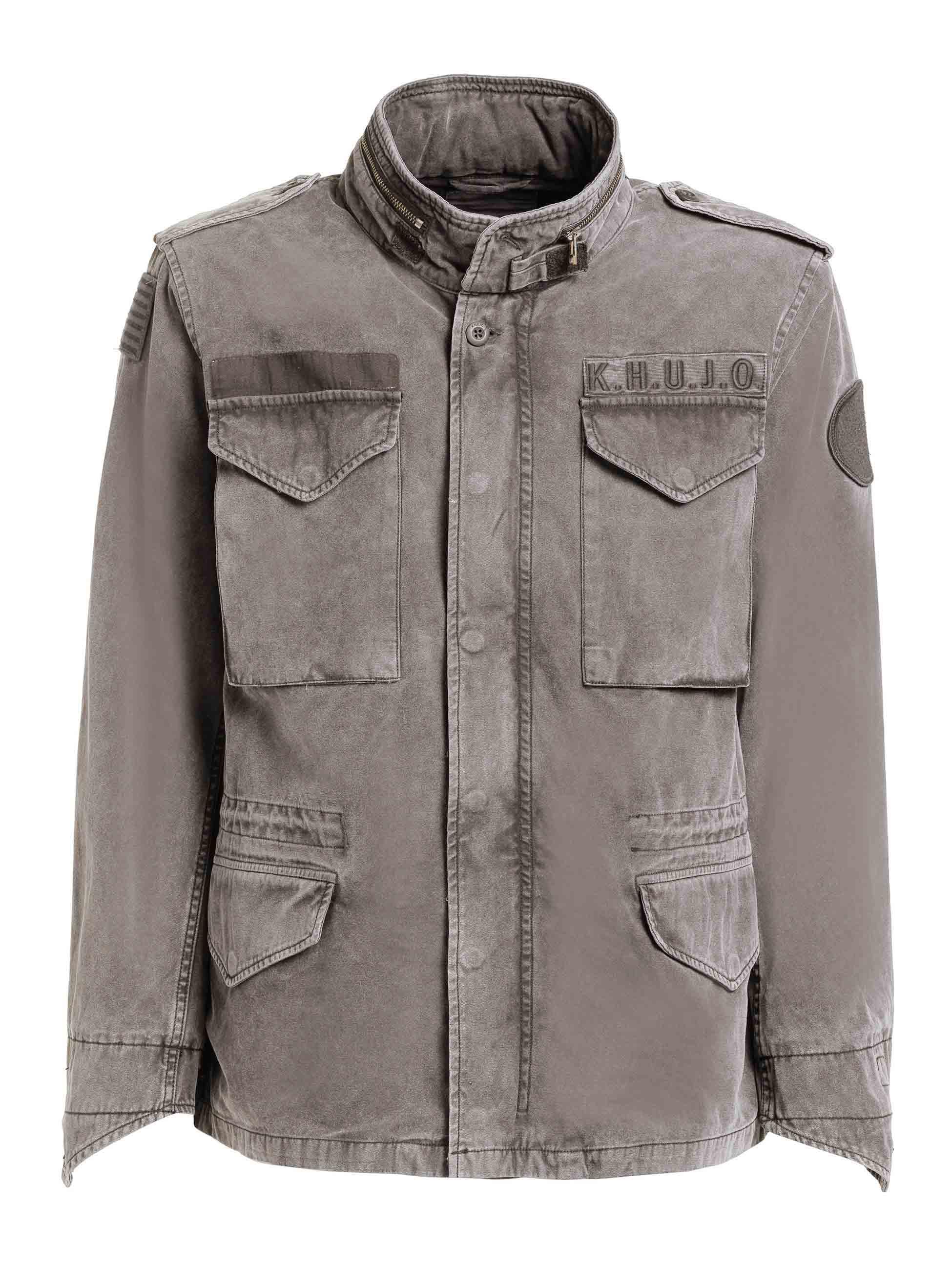 Übergangsparka mit Stehkragen "Gene" Slate Grey