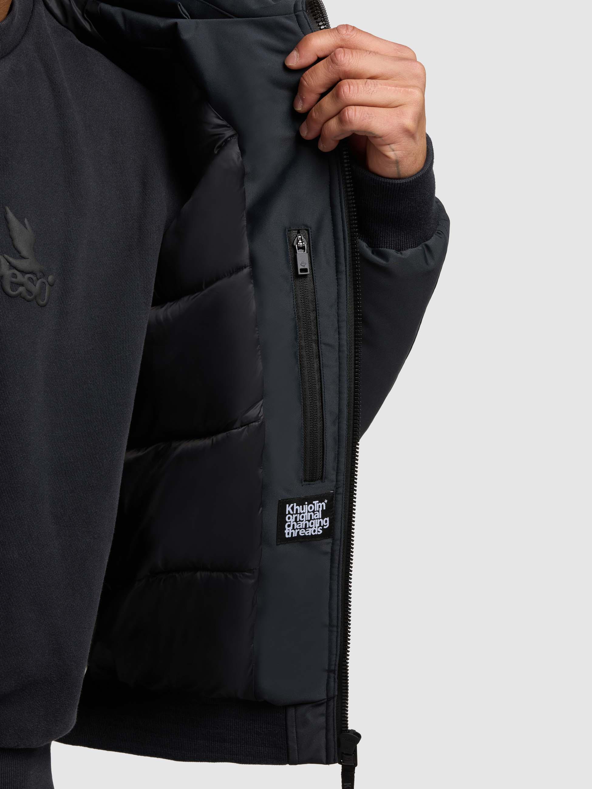 Winterjacke mit Teddy-Kunstfell-Kragen "Ginster" Obrage Grey