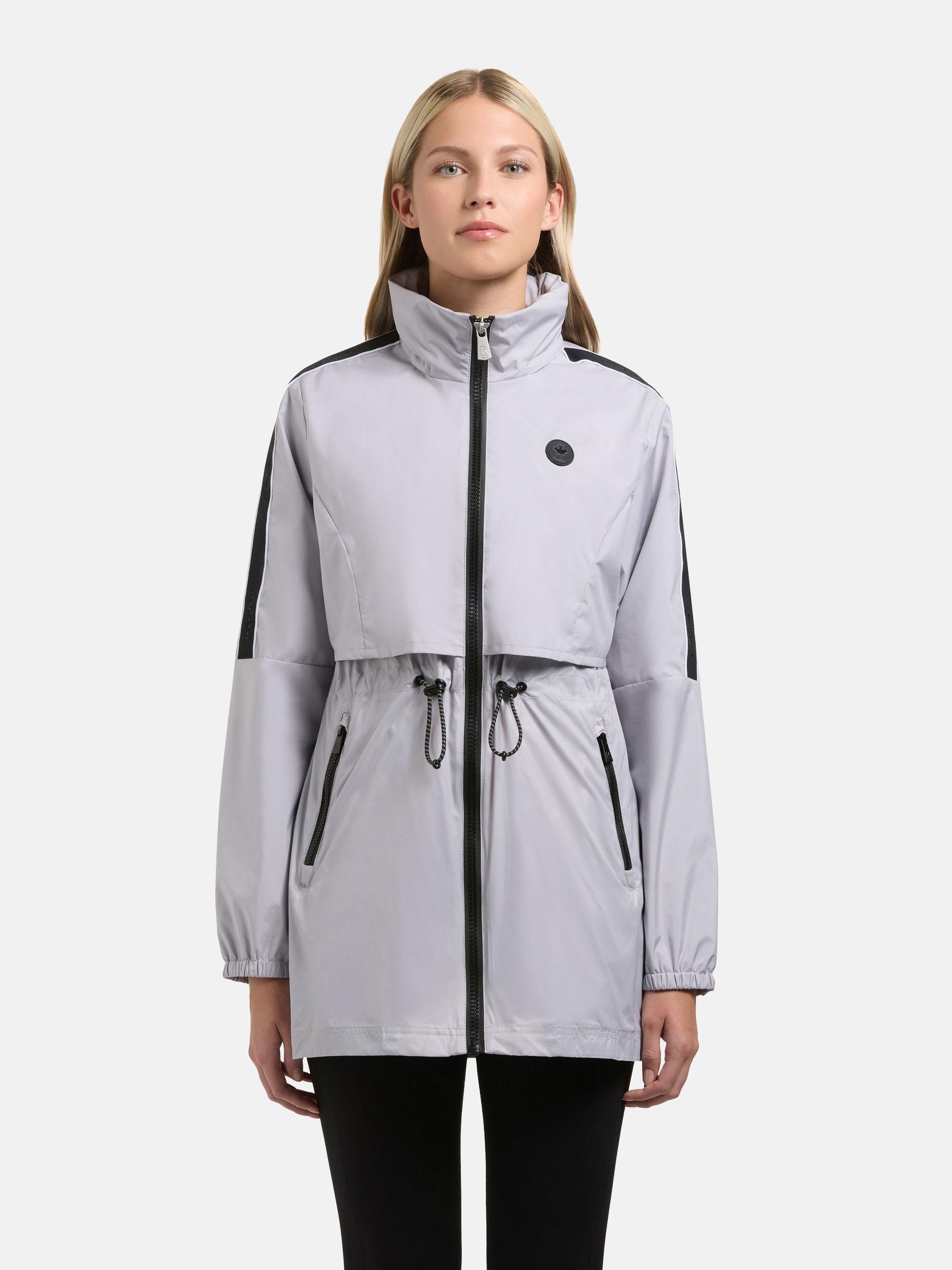 Übergangsmantel mit verstaubarer Kapuze "Izza" Summer Lilac