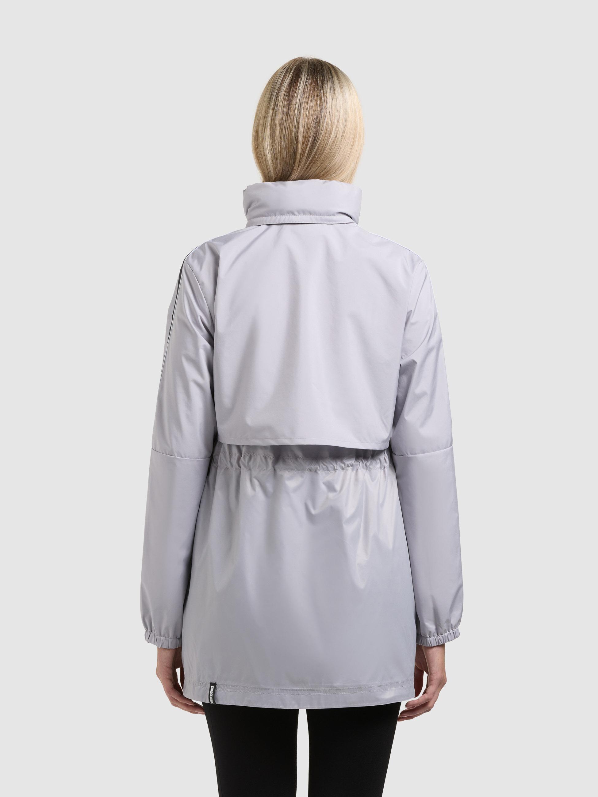 Übergangsmantel mit verstaubarer Kapuze "Izza" Summer Lilac