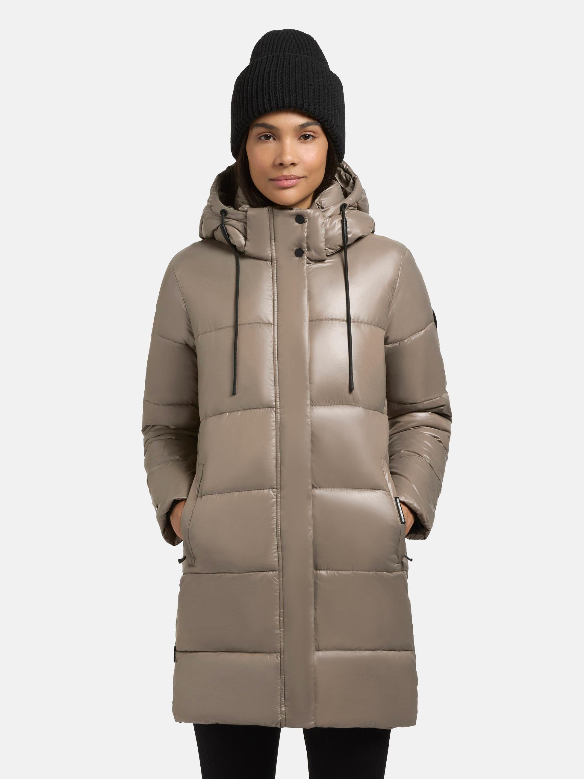 Warmer Winter Kurzmantel "Jadet2-YM" Champagne Beige