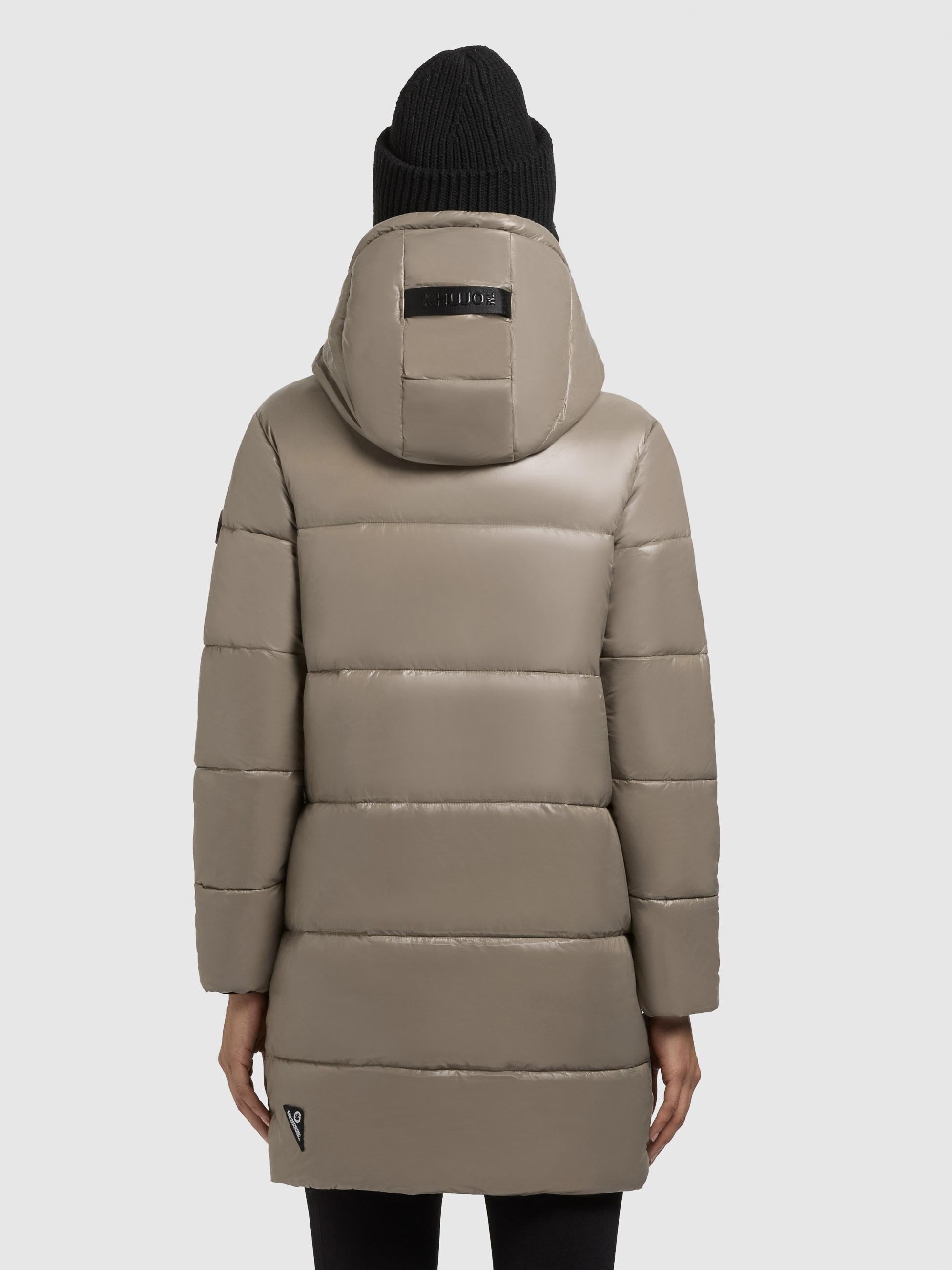 Warmer Winter Kurzmantel "Jadet2-YM" Champagne Beige