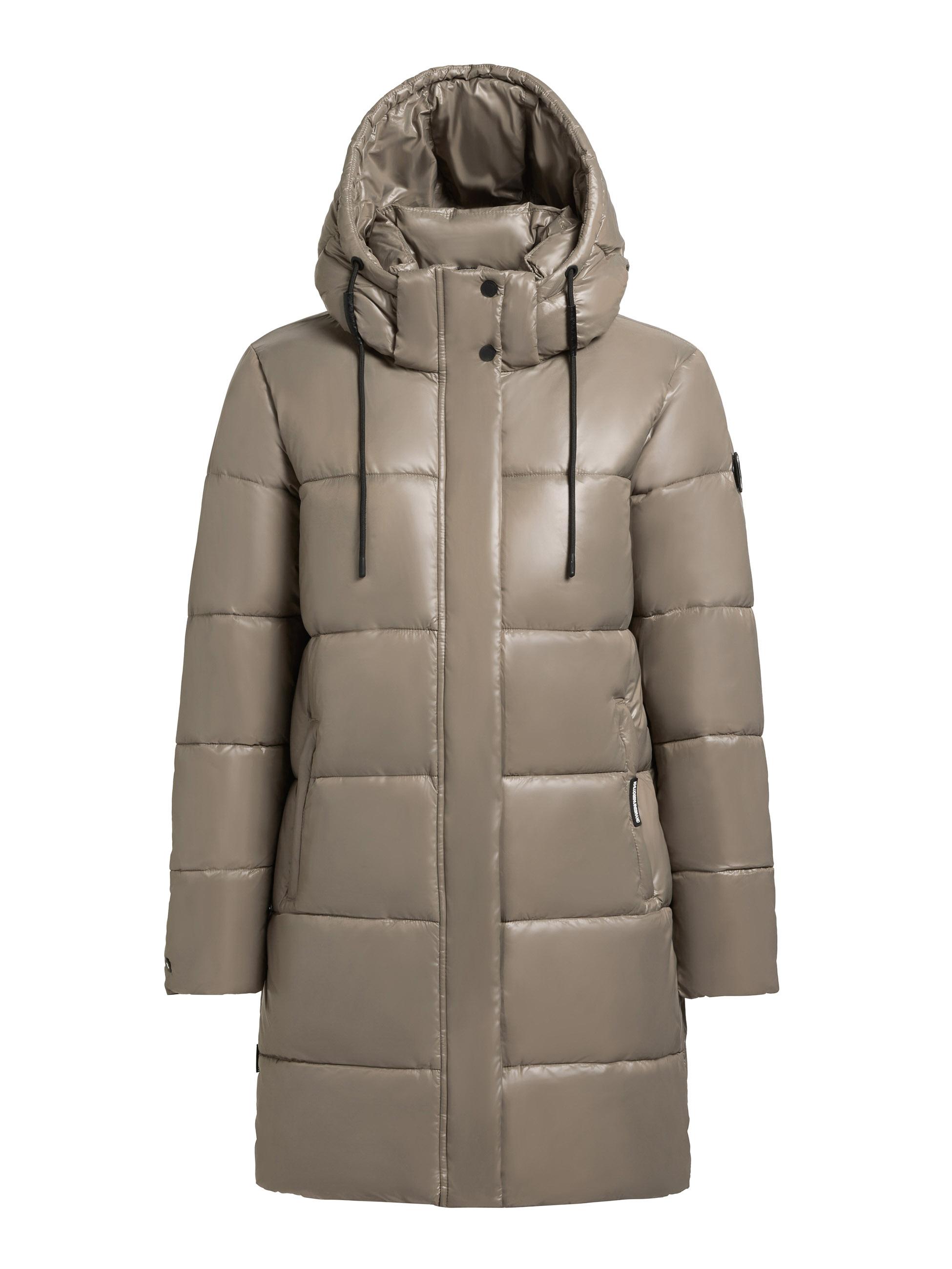 Warmer Winter Kurzmantel "Jadet2-YM" Champagne Beige