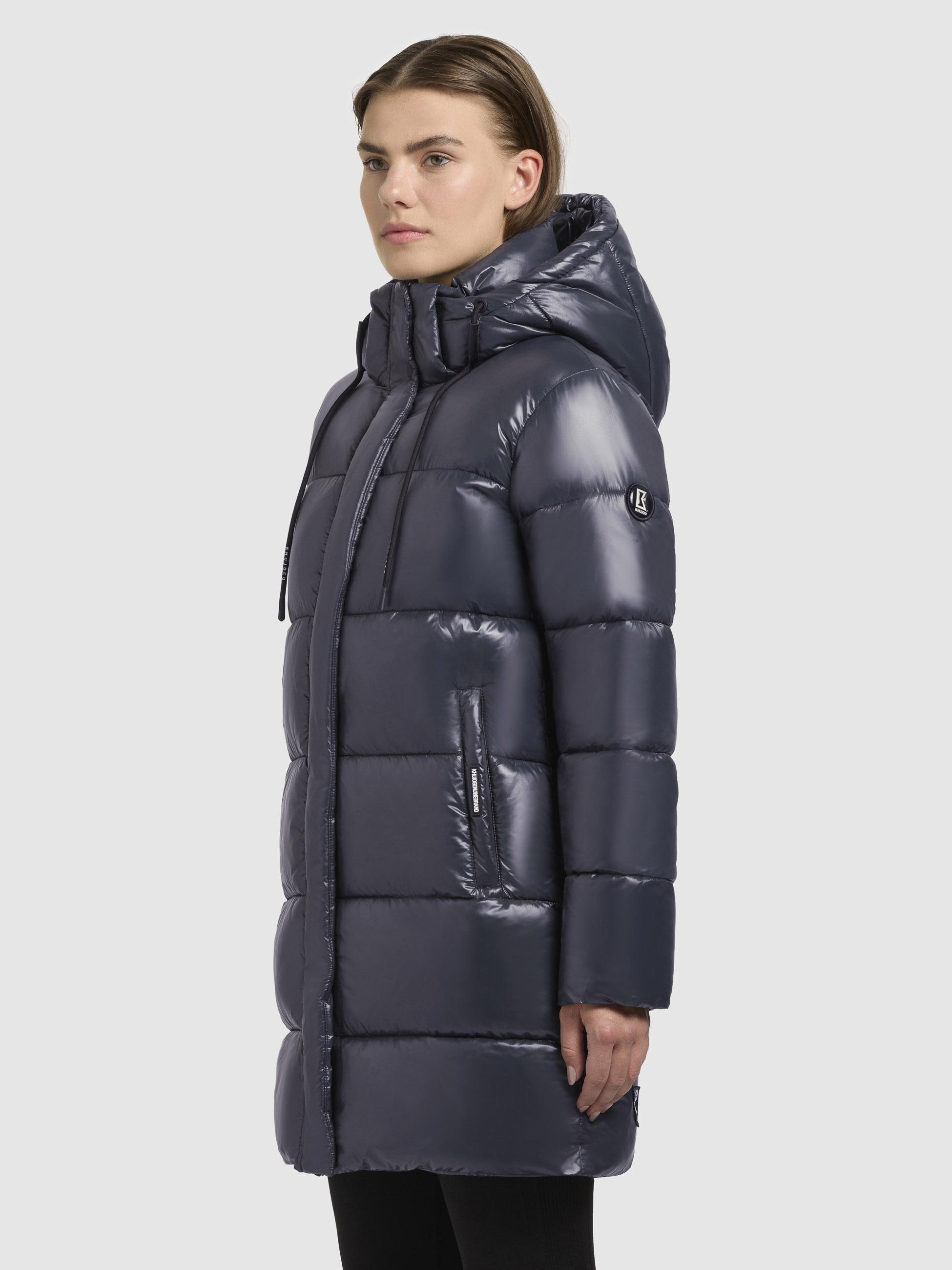 Warmer Winter Kurzmantel "Jadet2-YM" Dark Cloud Blue