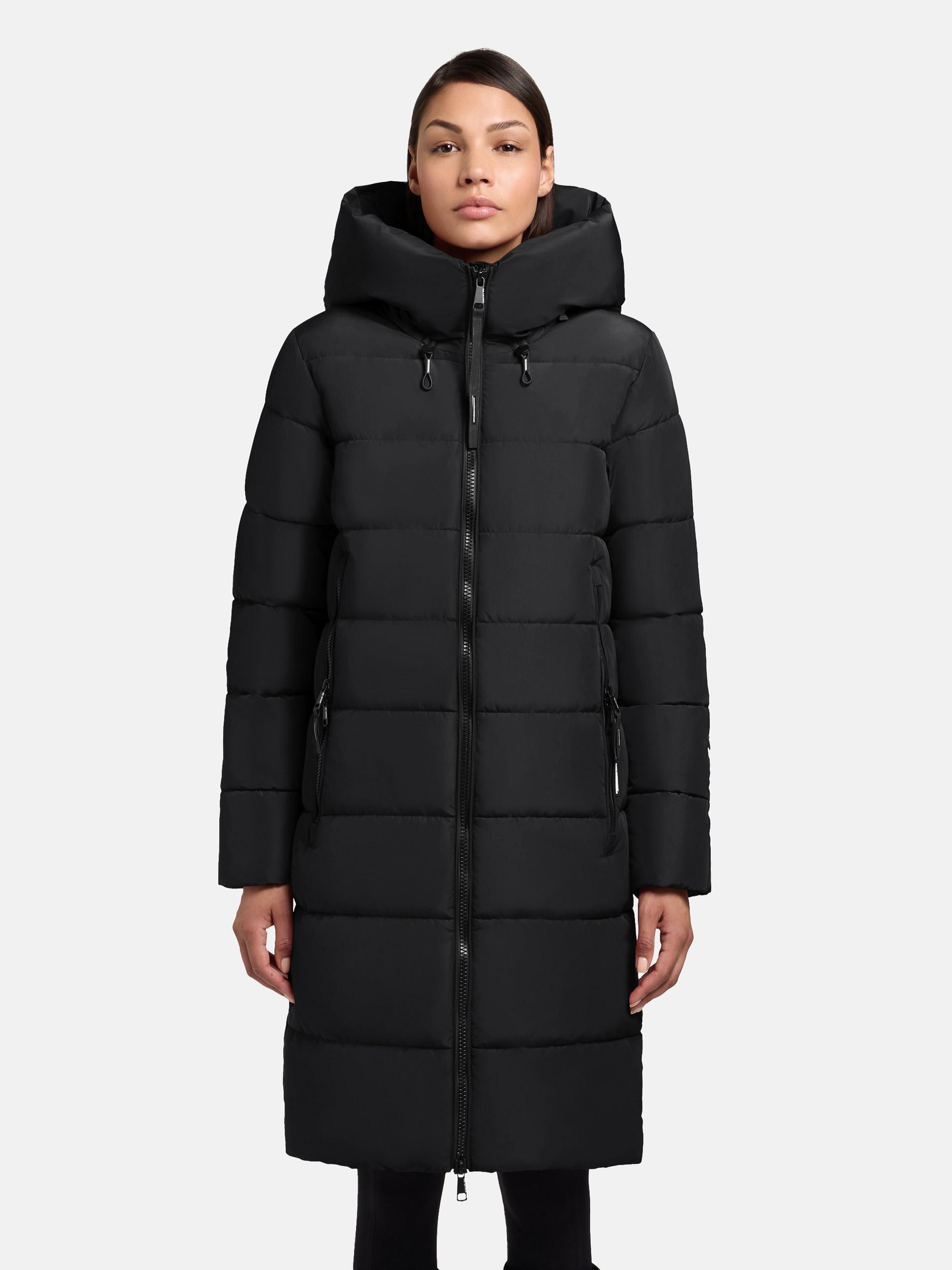 Warmer Steppmantel "Jilias5-YM" Black