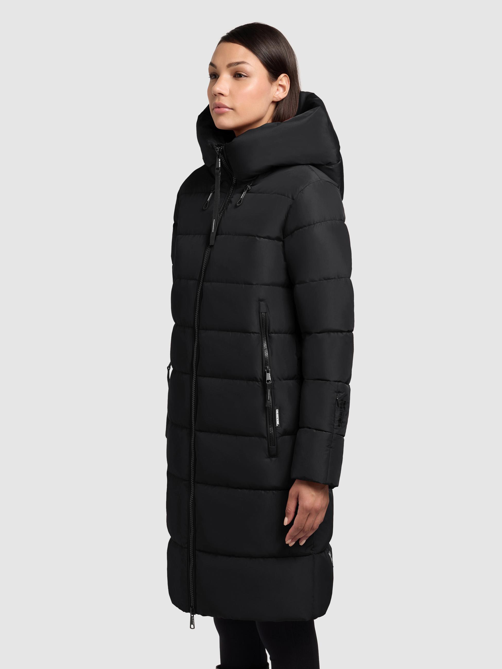 Warmer Steppmantel "Jilias5-YM" Black