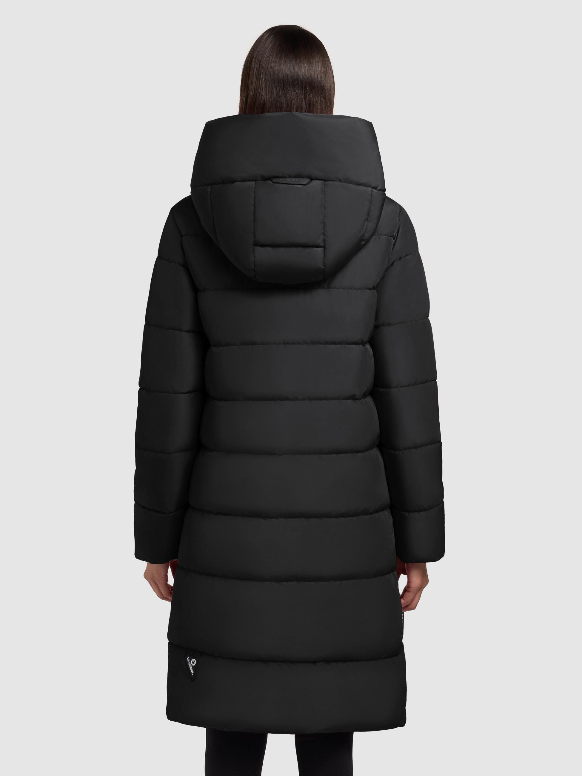 Warmer Steppmantel "Jilias5-YM" Black