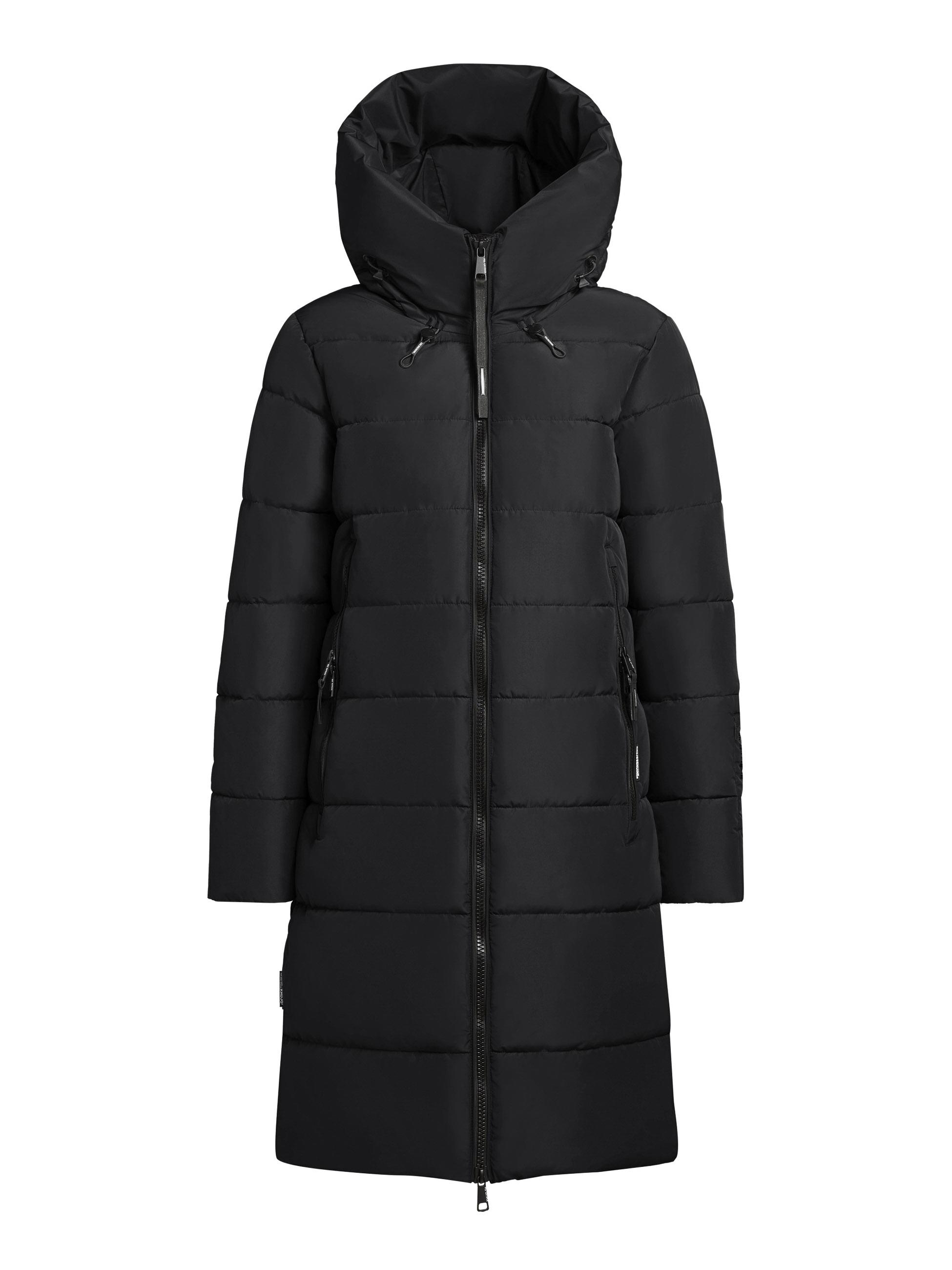 Warmer Steppmantel "Jilias5-YM" Black