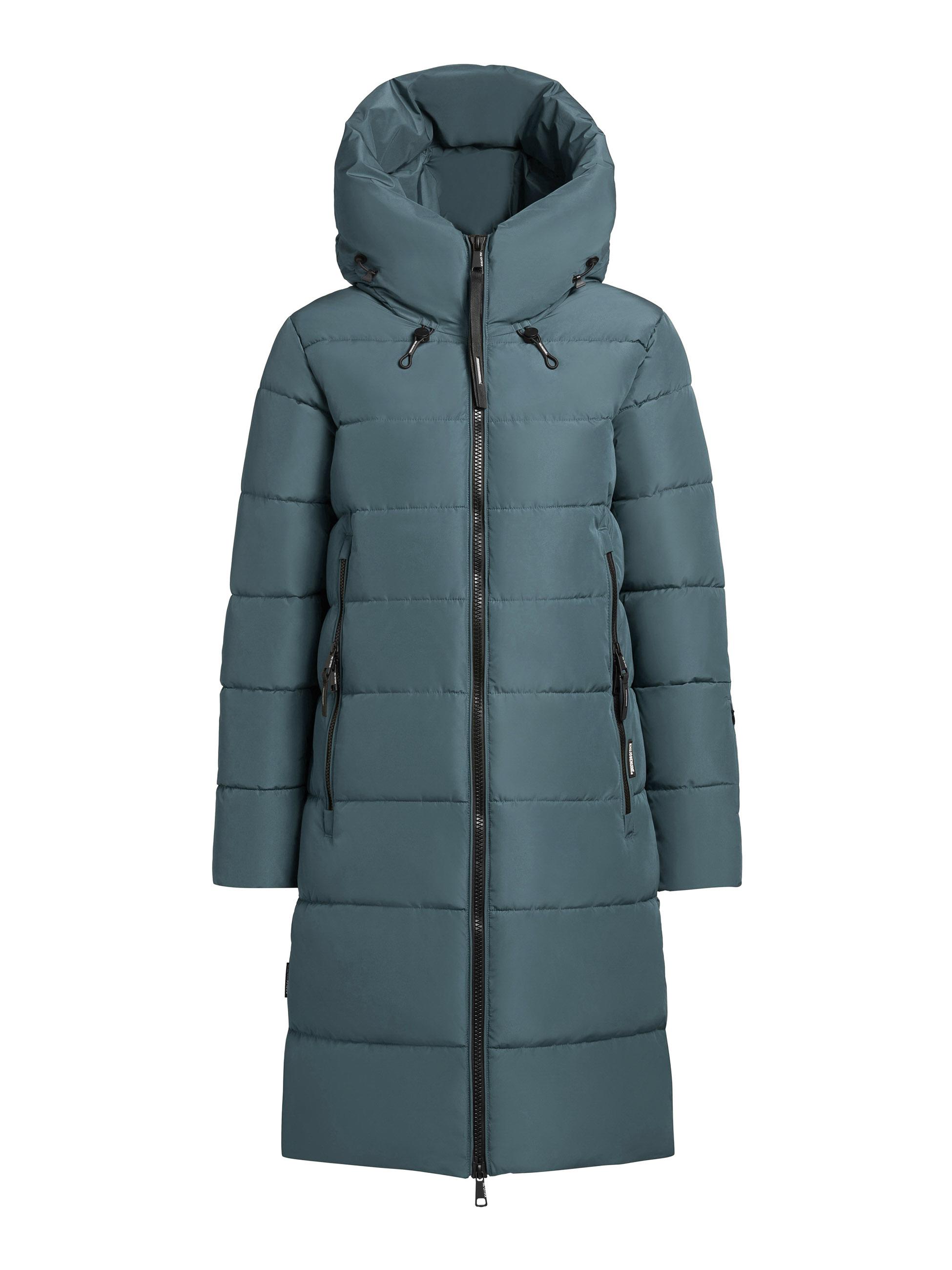 Warmer Steppmantel "Jilias5-YM" Dim Blue