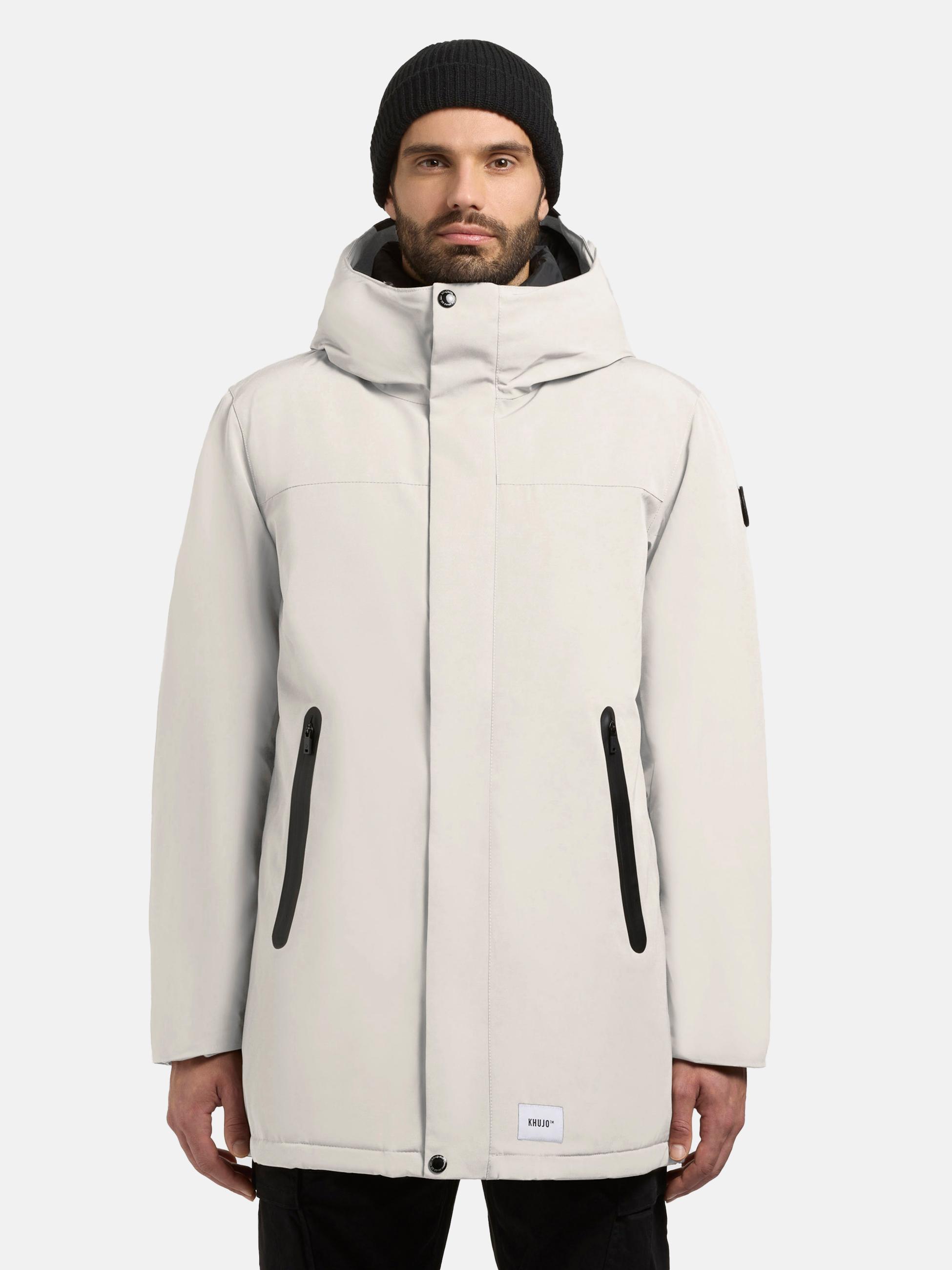 Warmer Winter Kurzmantel "Kann-YM" Offwhite