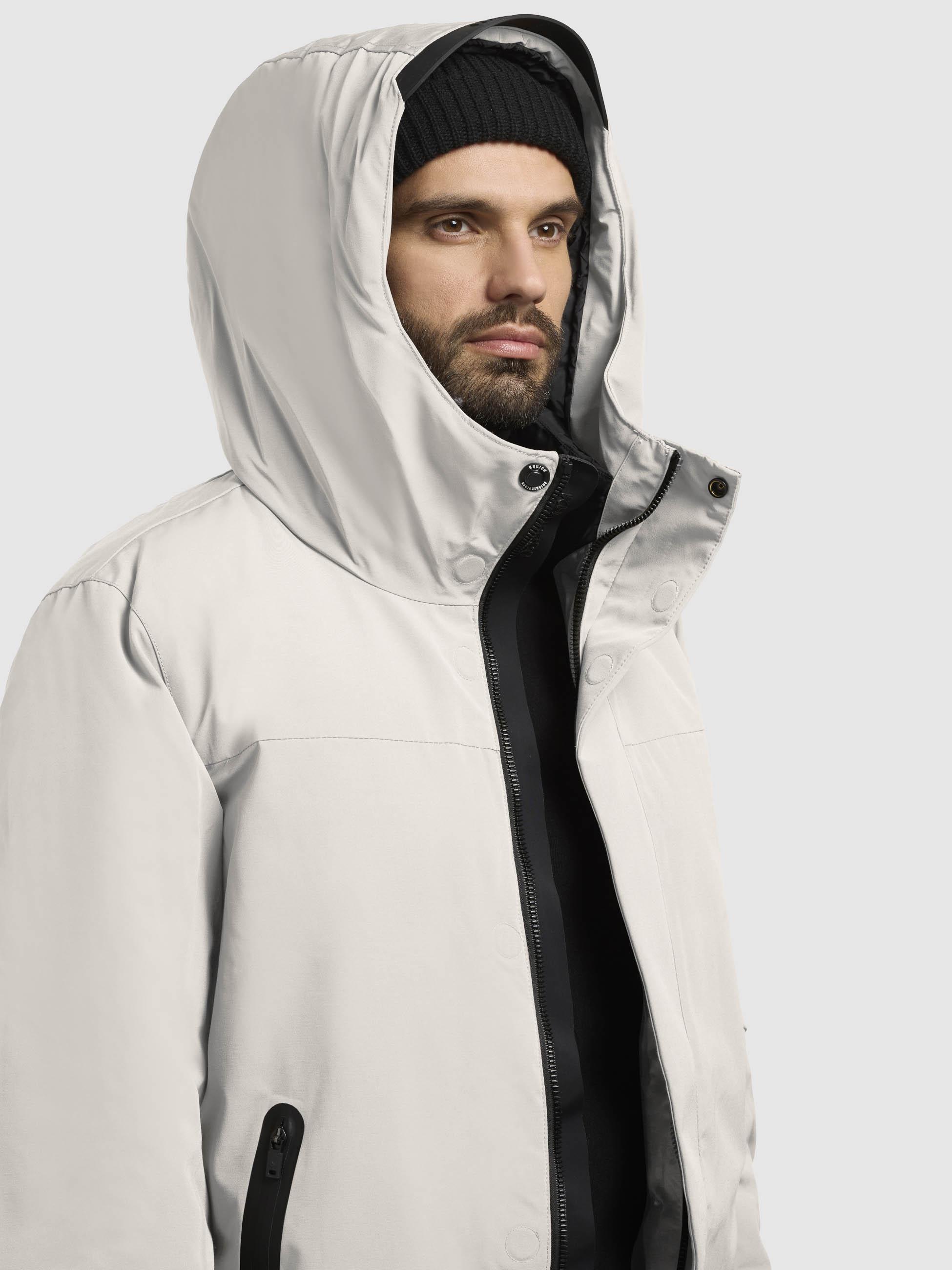 Warmer Winter Kurzmantel "Kann-YM" Offwhite