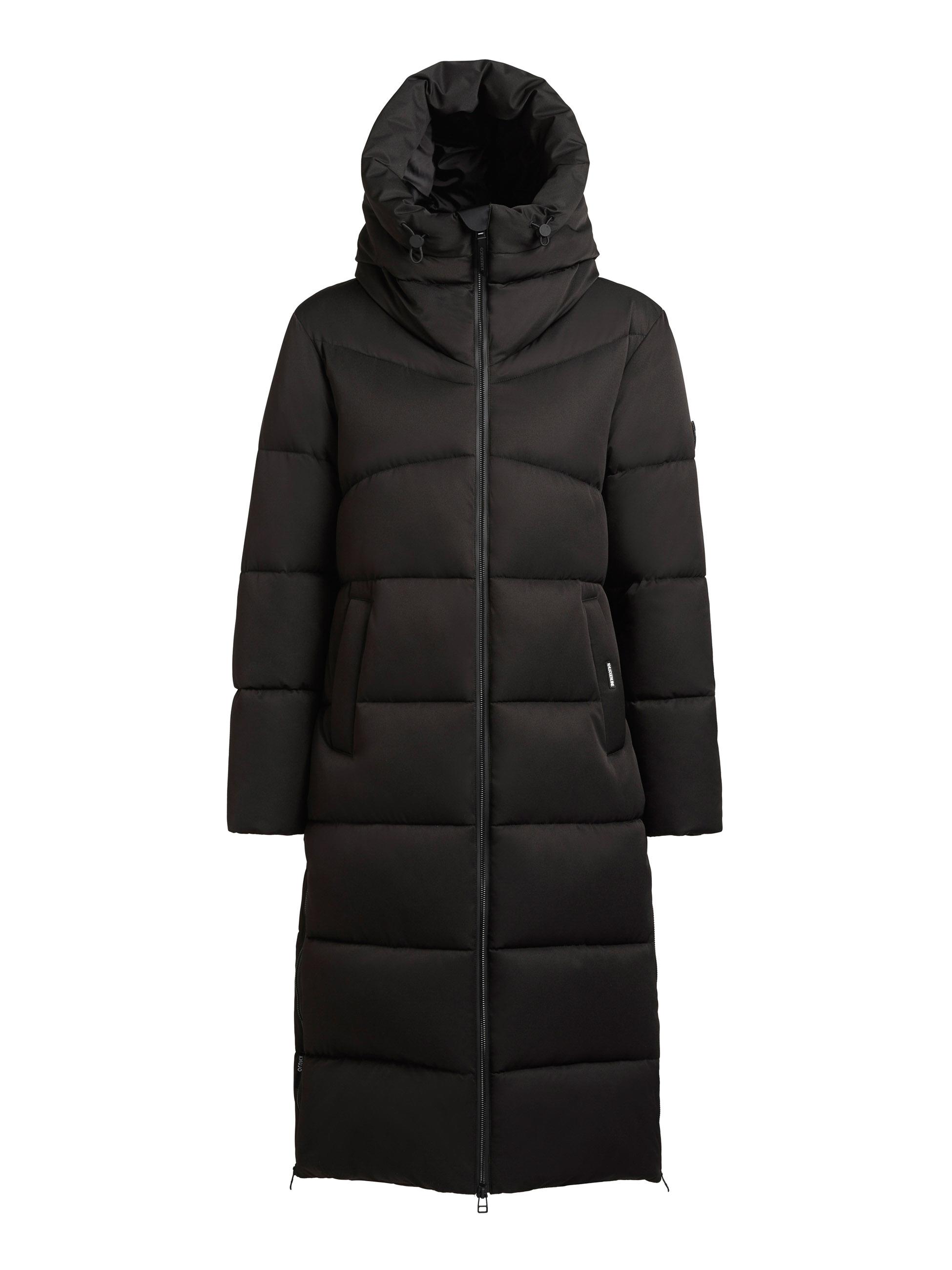 Winter Steppmantel mit seitlichen Gehschlitzen "Lima" Black