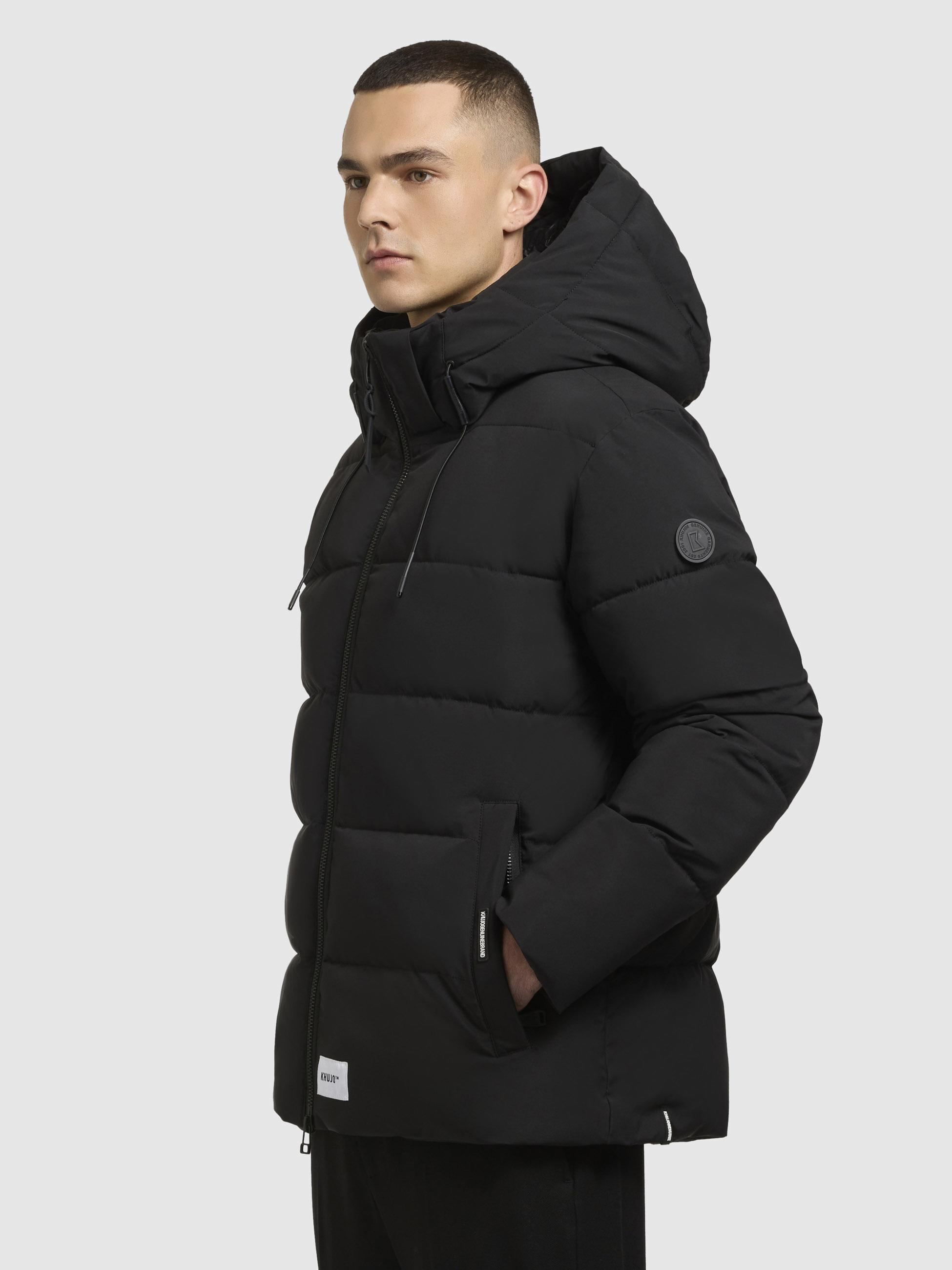 Winter Steppjacke Loga2-YM Black