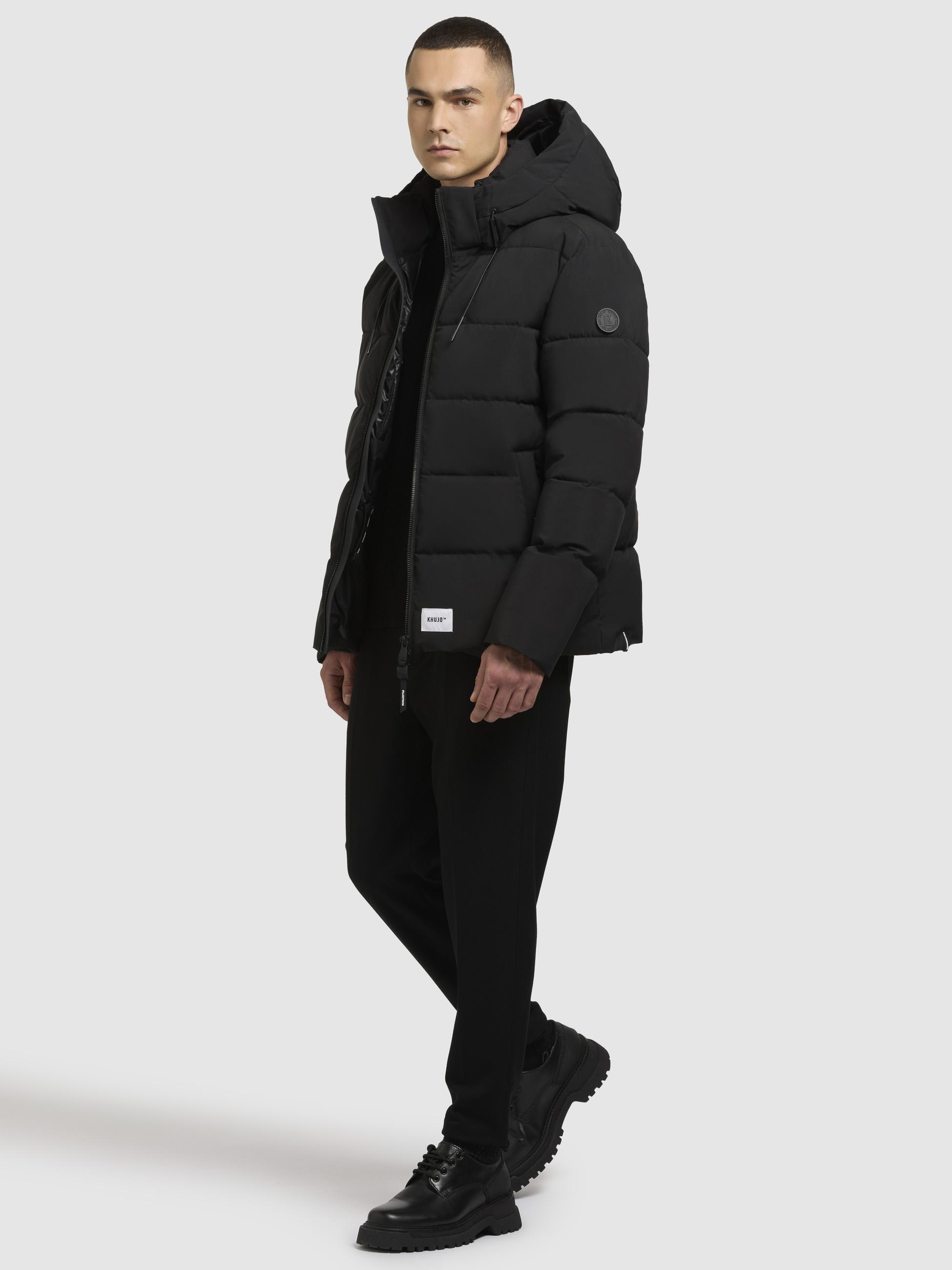 Winter Steppjacke Loga2-YM Black