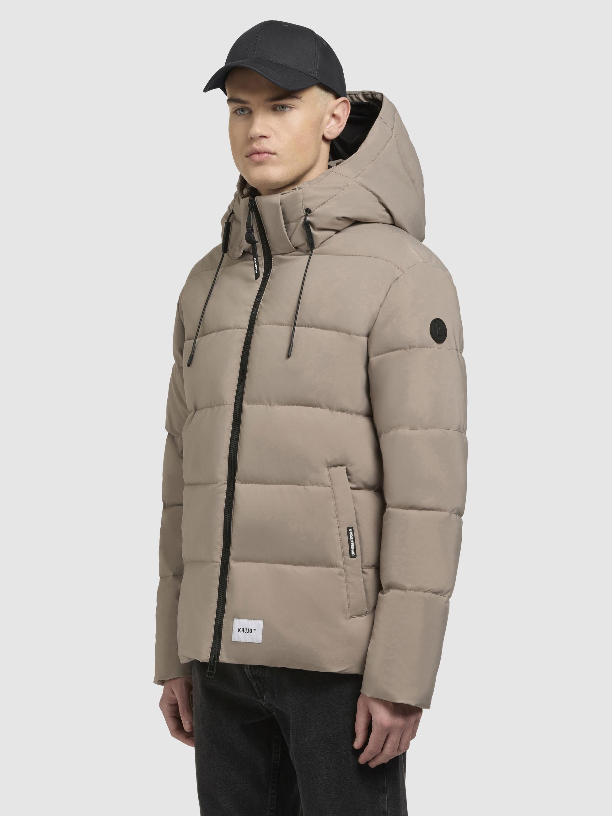 Winter Steppjacke "Loga2-YM" Greige