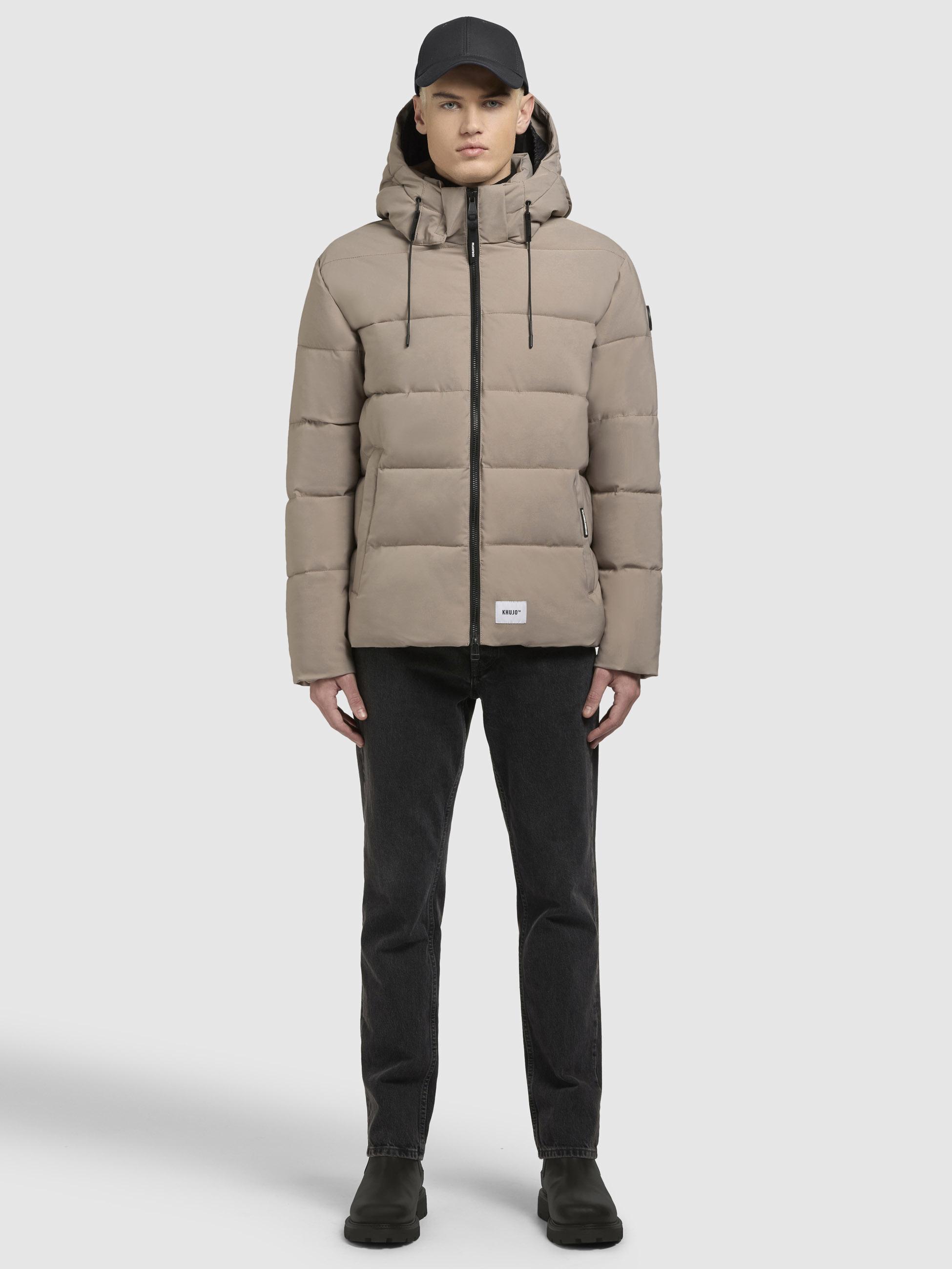 Winter Steppjacke "Loga2-YM" Greige