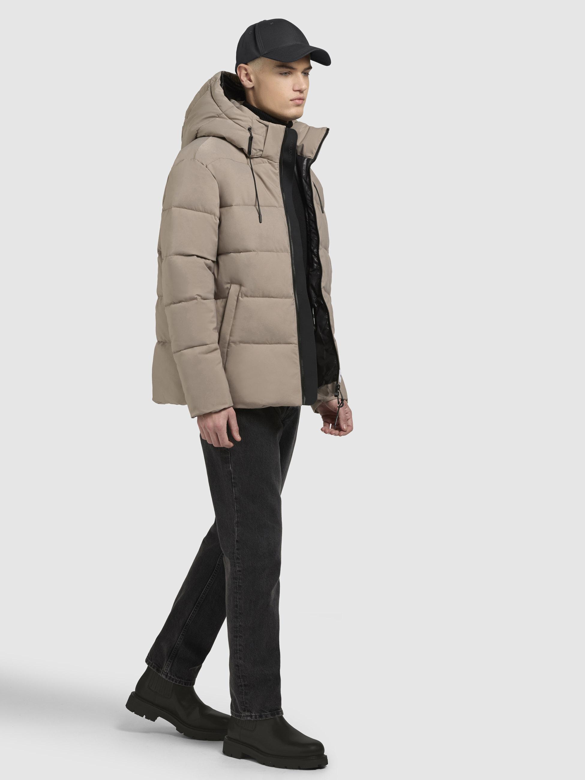 Winter Steppjacke "Loga2-YM" Greige