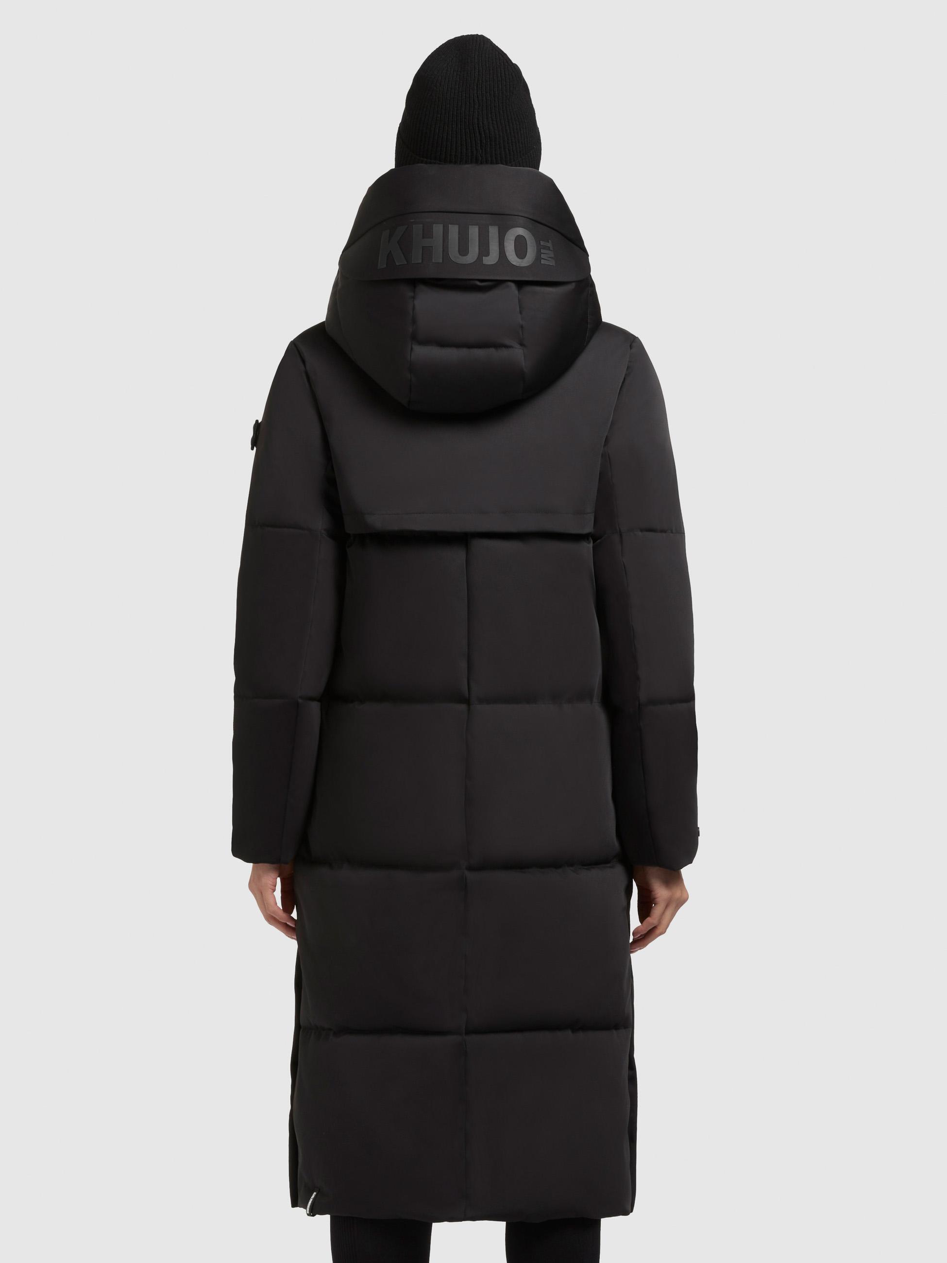 Wintermantel mit Kapuze "Luggs" Black